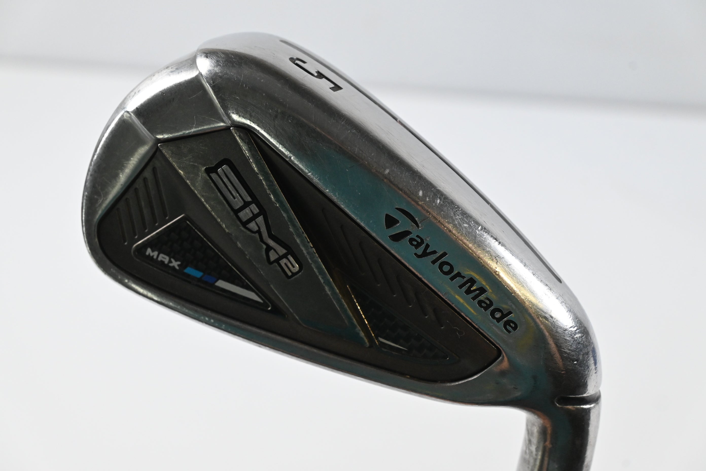 Taylormade SIM2 Max #5 Iron / 21.5 Degree / Regular Flex KBS MAX MT 85 Shaft