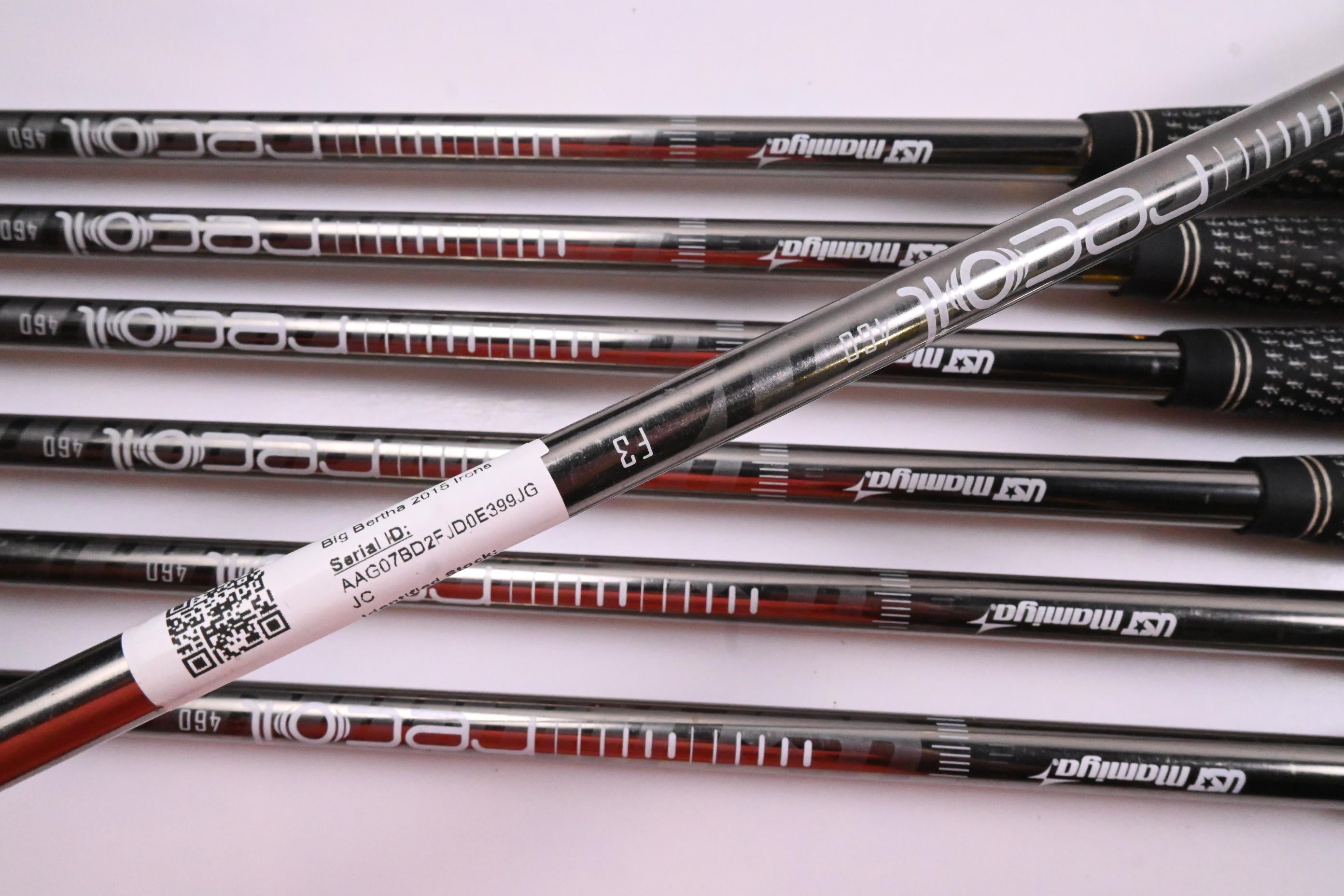 Callaway Big Bertha 2015 Irons / 4-PW / Regular Flex UST Recoil 460 Shafts