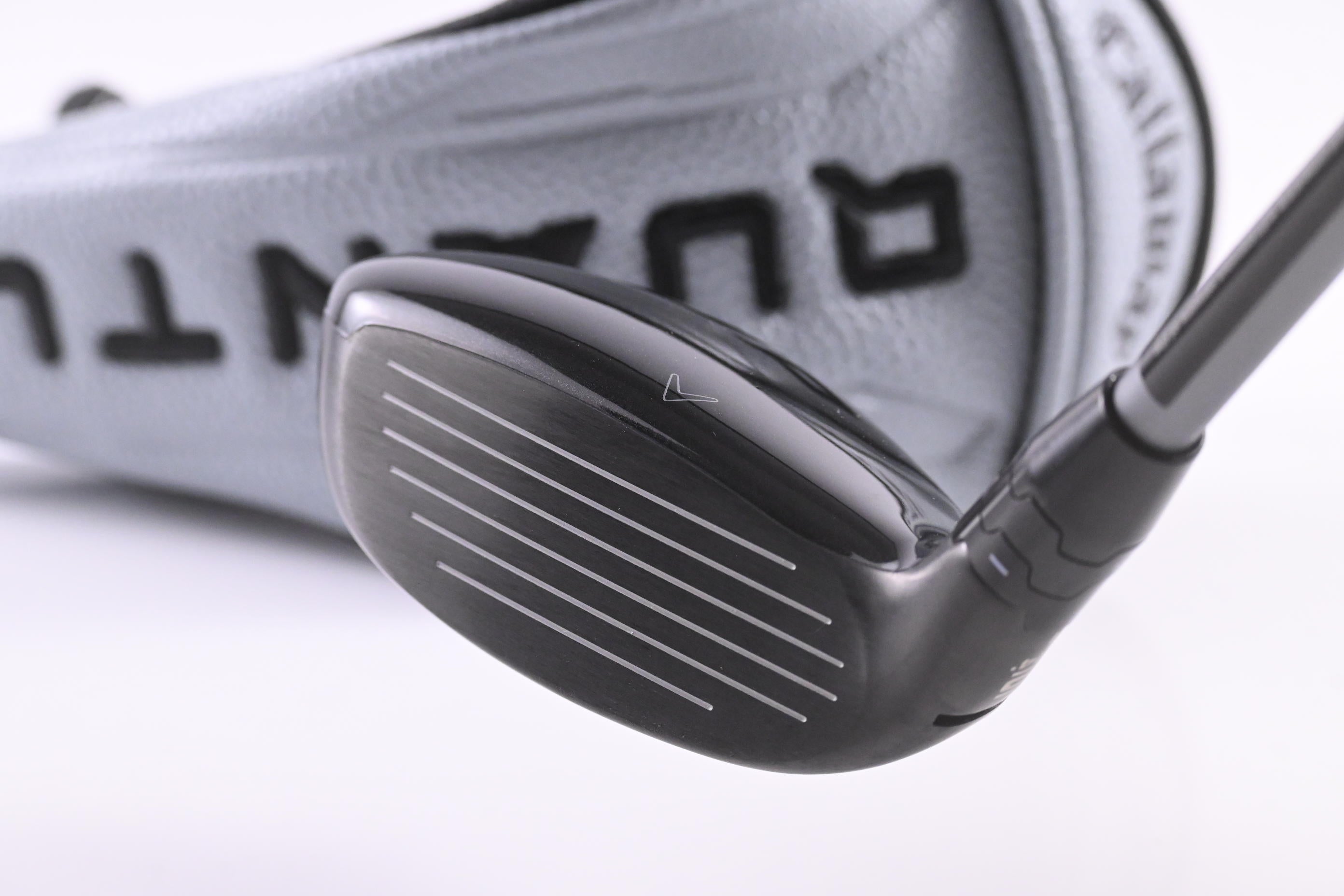 Callaway Quantum Max #5 Hybrid / 24 Degree / Regular Flex Denali Frost Silver 60