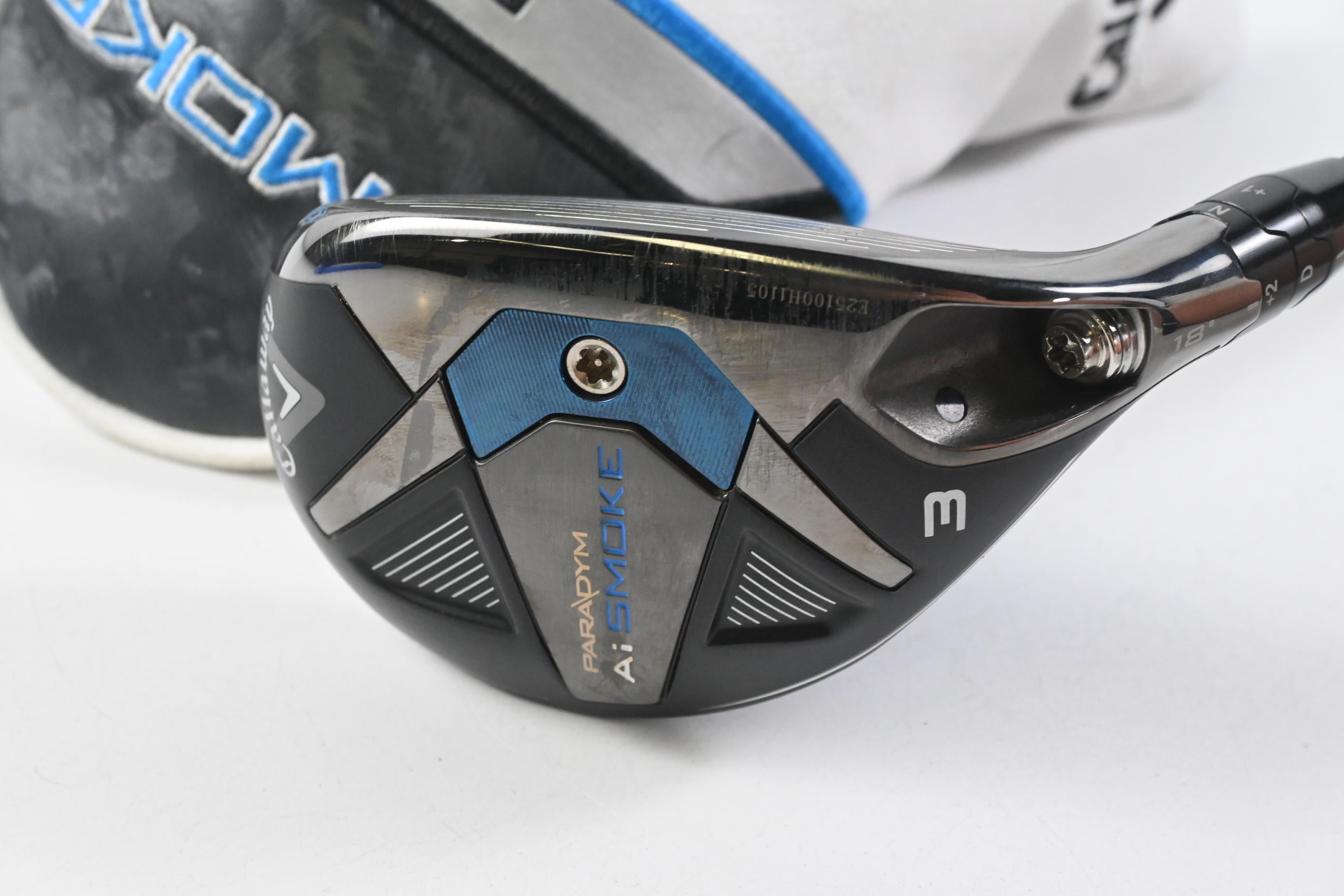 Callaway Paradym Ai Smoke #3 Hybrid / 18 Degree / Regular Flex Cypher 2.0 60