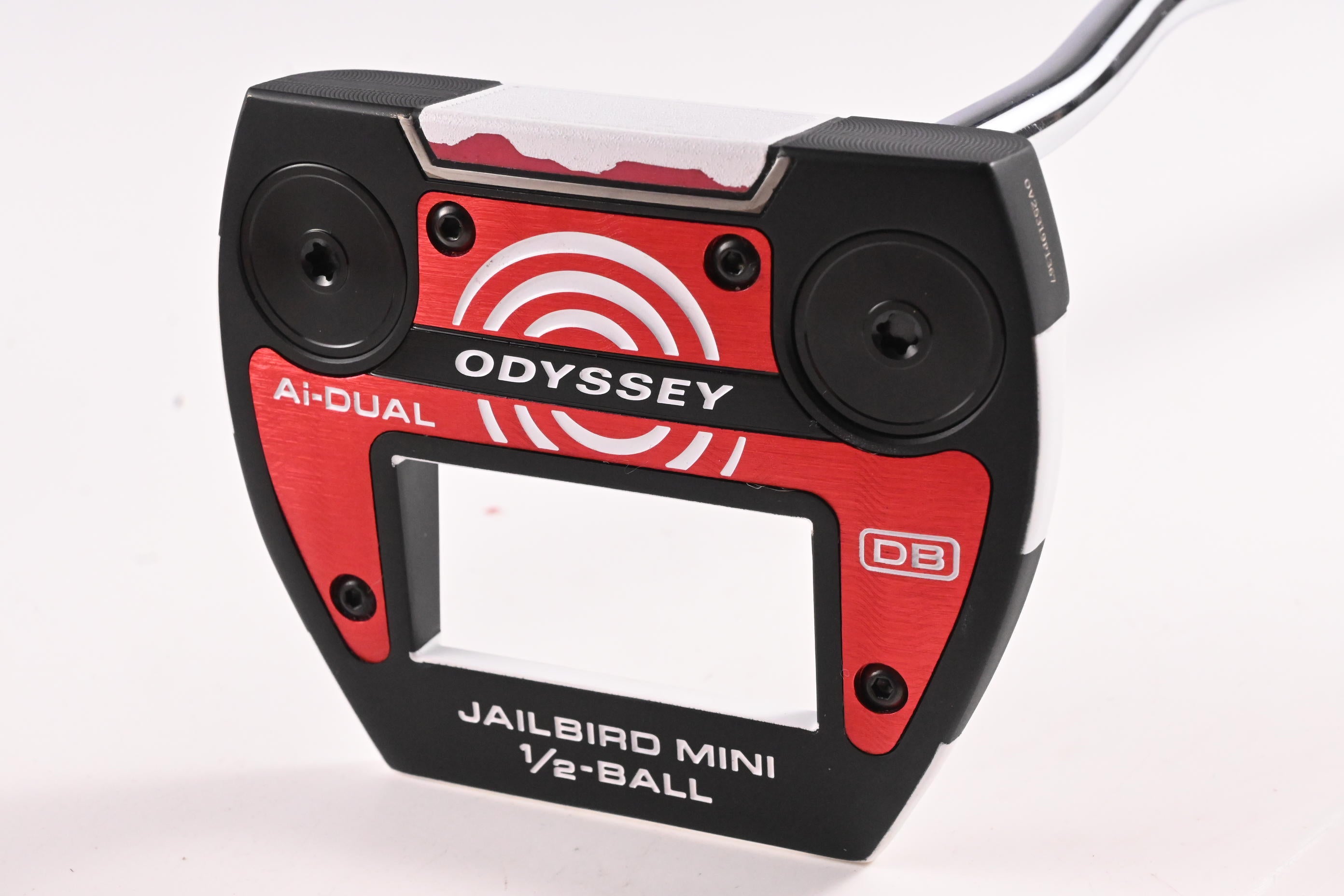 Odyssey Ai-Dual Jailbird Mini 1/2-Ball Double Bend Putter / 34 Inch