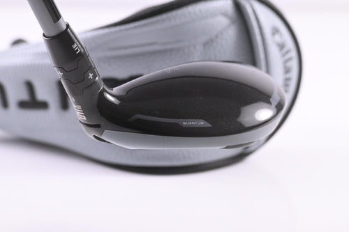 Callaway Quantum Max #5 Hybrid / 24 Degree / Regular Flex Denali Frost Silver 60