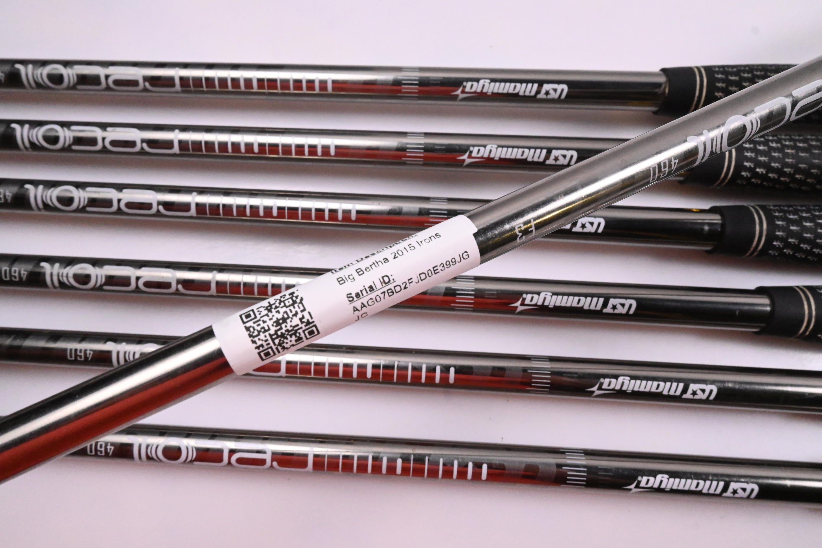 Callaway Big Bertha 2015 Irons / 4-PW / Regular Flex UST Recoil 460 Shafts
