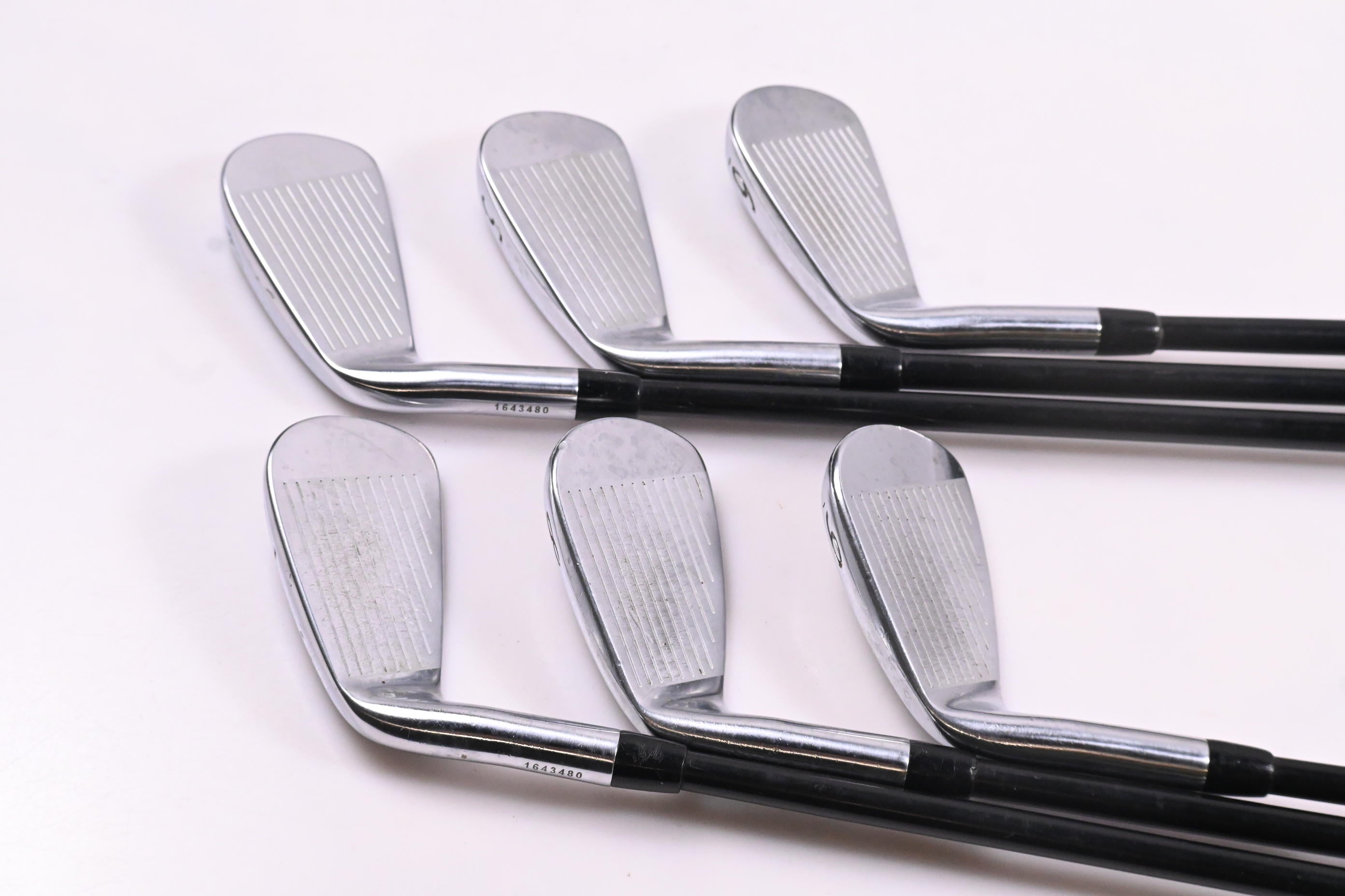 Titleist 718 CB Irons / 4-9i / Stiff Flex Project X LZ Blackout Shafts