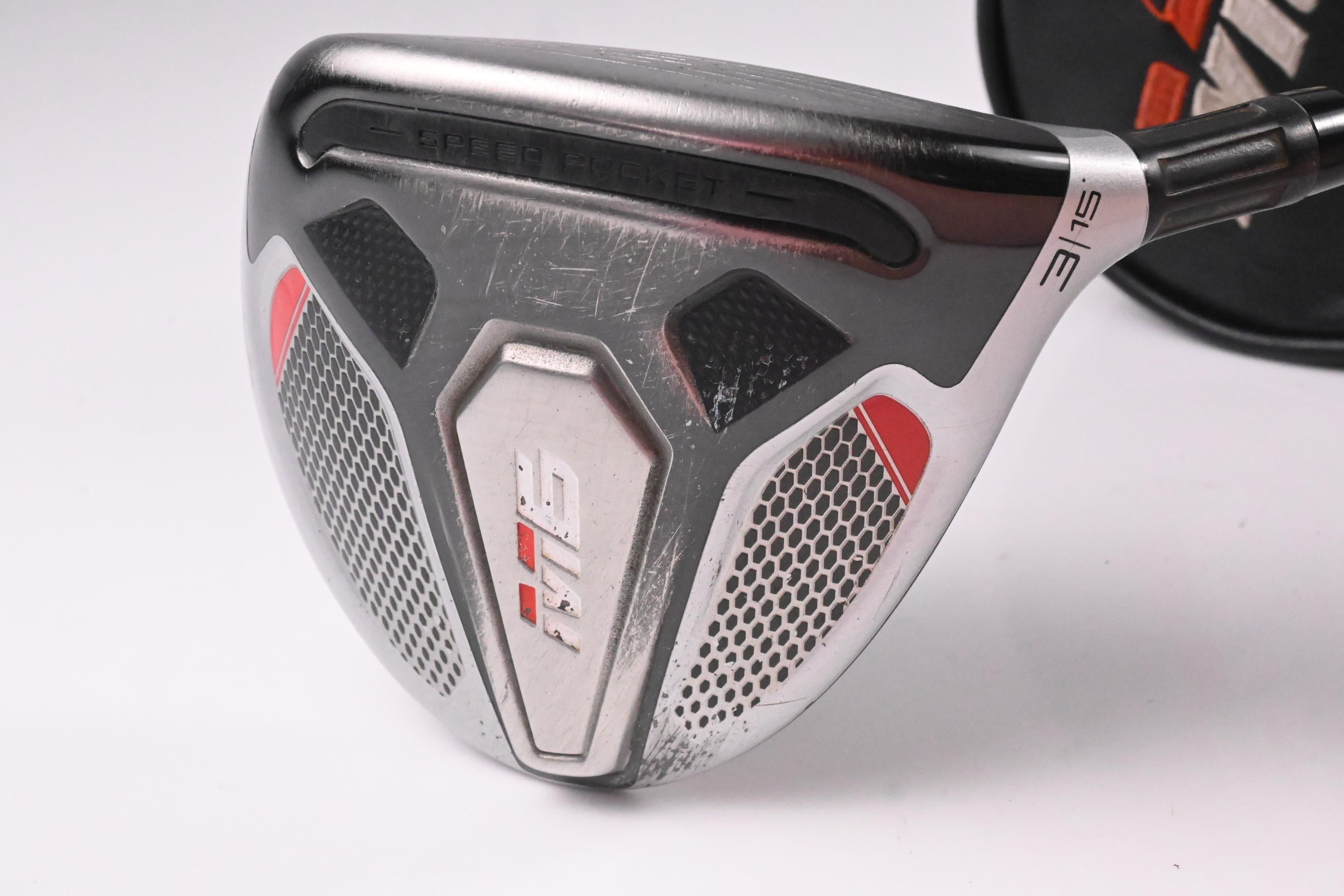 Taylormade M6 #3 Wood / 15 Degree / Regular Flex Fujikura Atmos Orange 5 Shaft