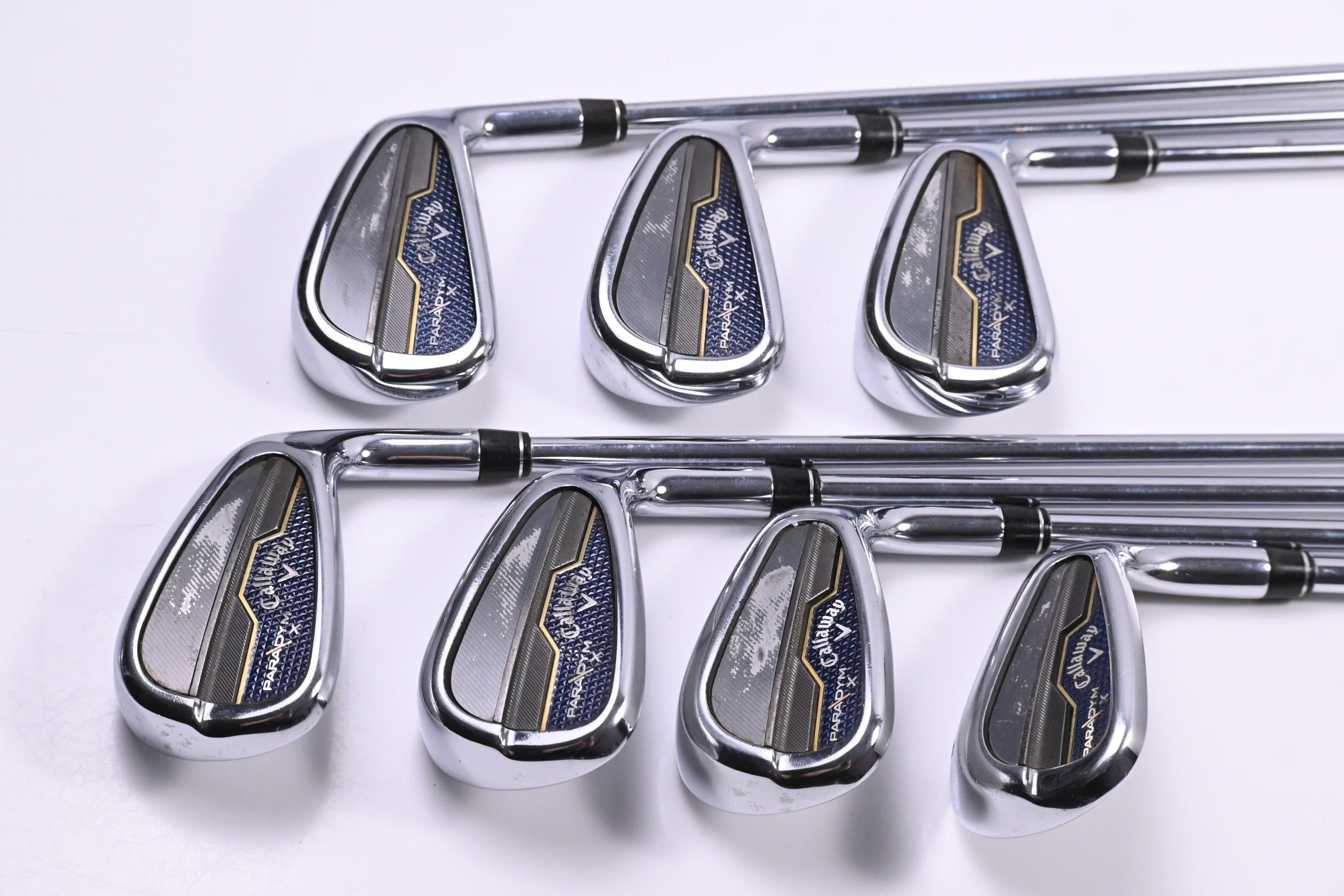 Callaway Paradym X Irons / 5-PW+56° / Stiff Flex Elevate MPH 85 Shafts