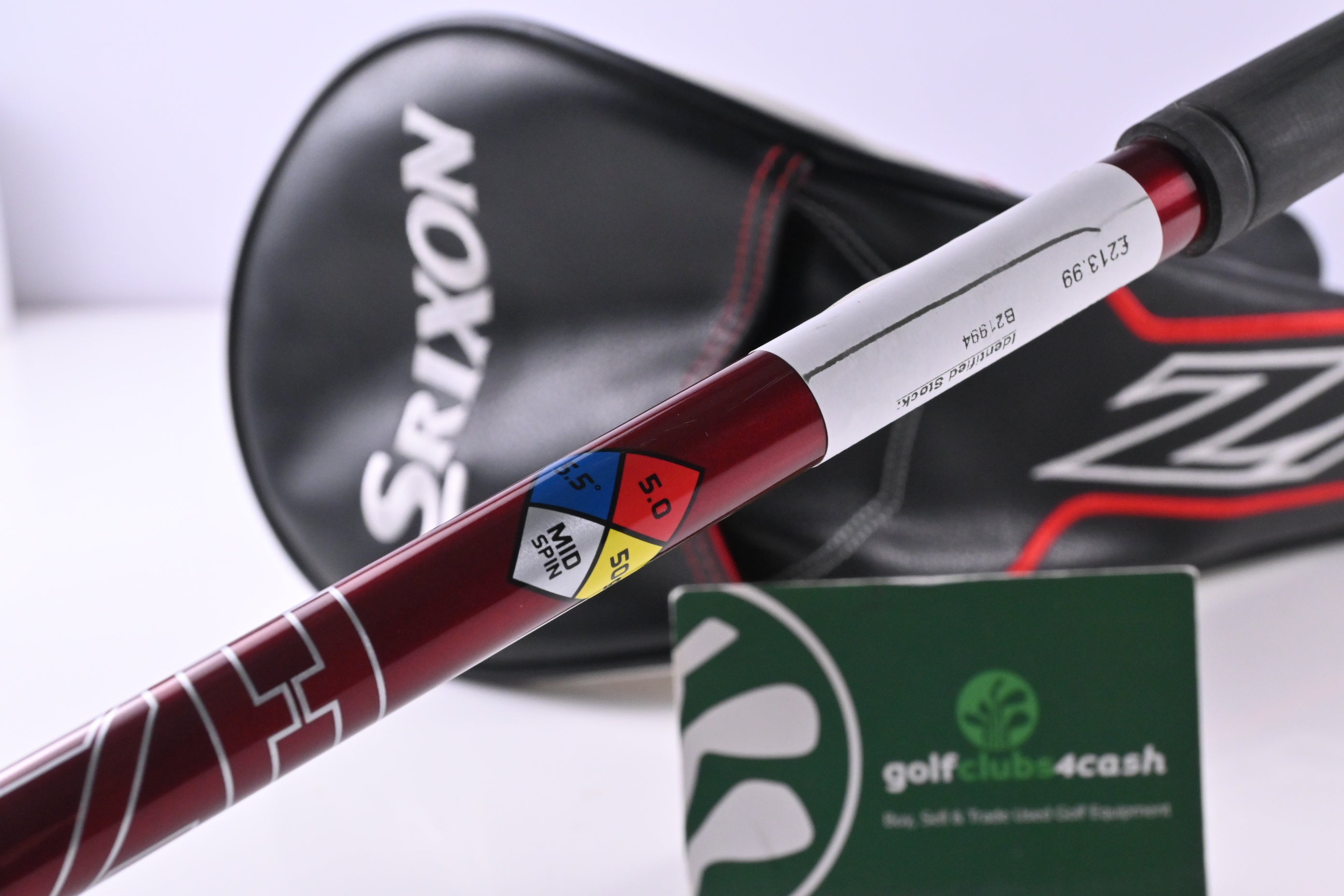 Left Hand Srixon ZX5 Mk II 2023 Driver / 10.5 Degree / Senior Flex HZRDUS Smoke