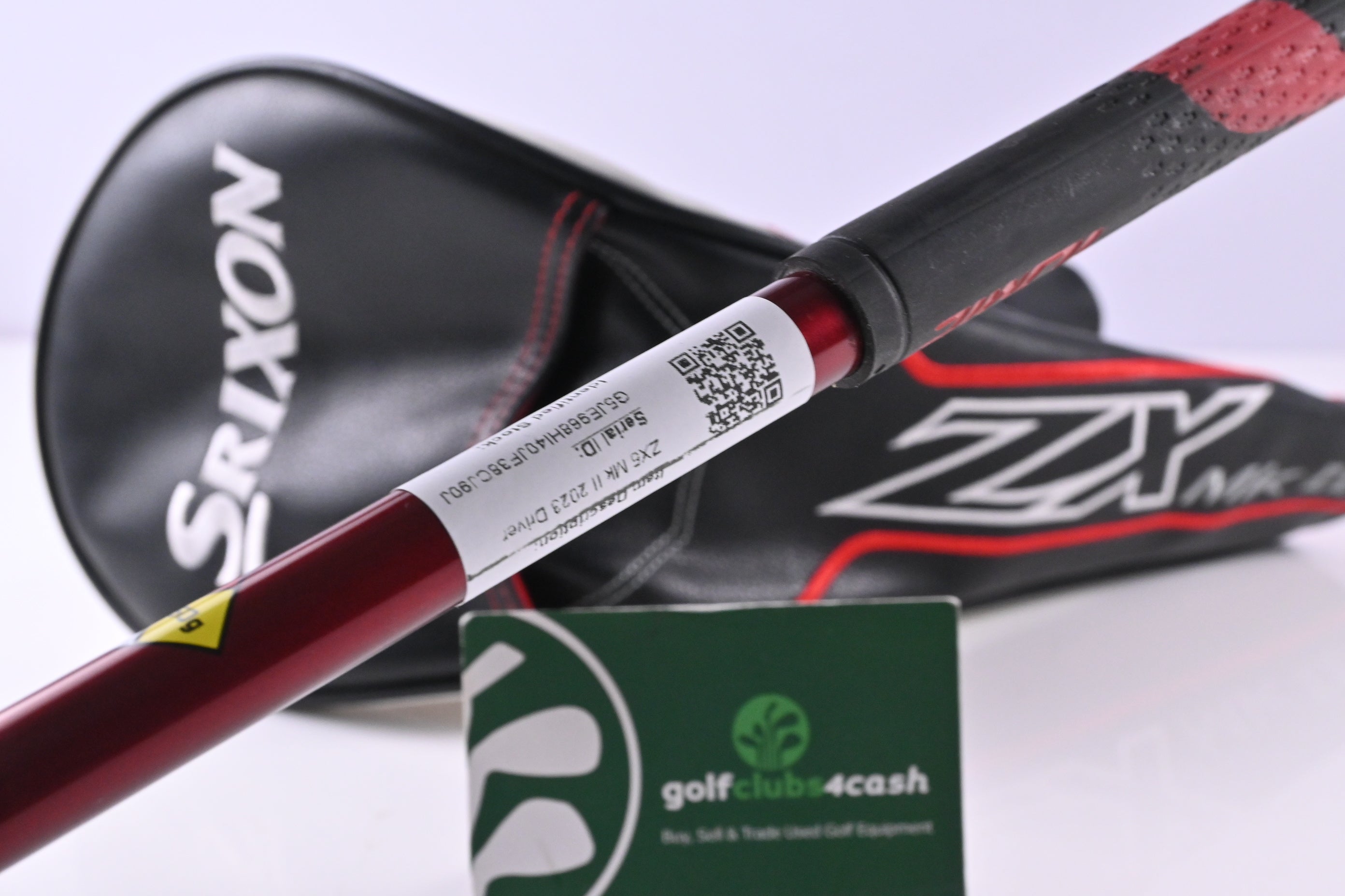 Left Hand Srixon ZX5 Mk II 2023 Driver / 10.5 Degree / Senior Flex HZRDUS Smoke