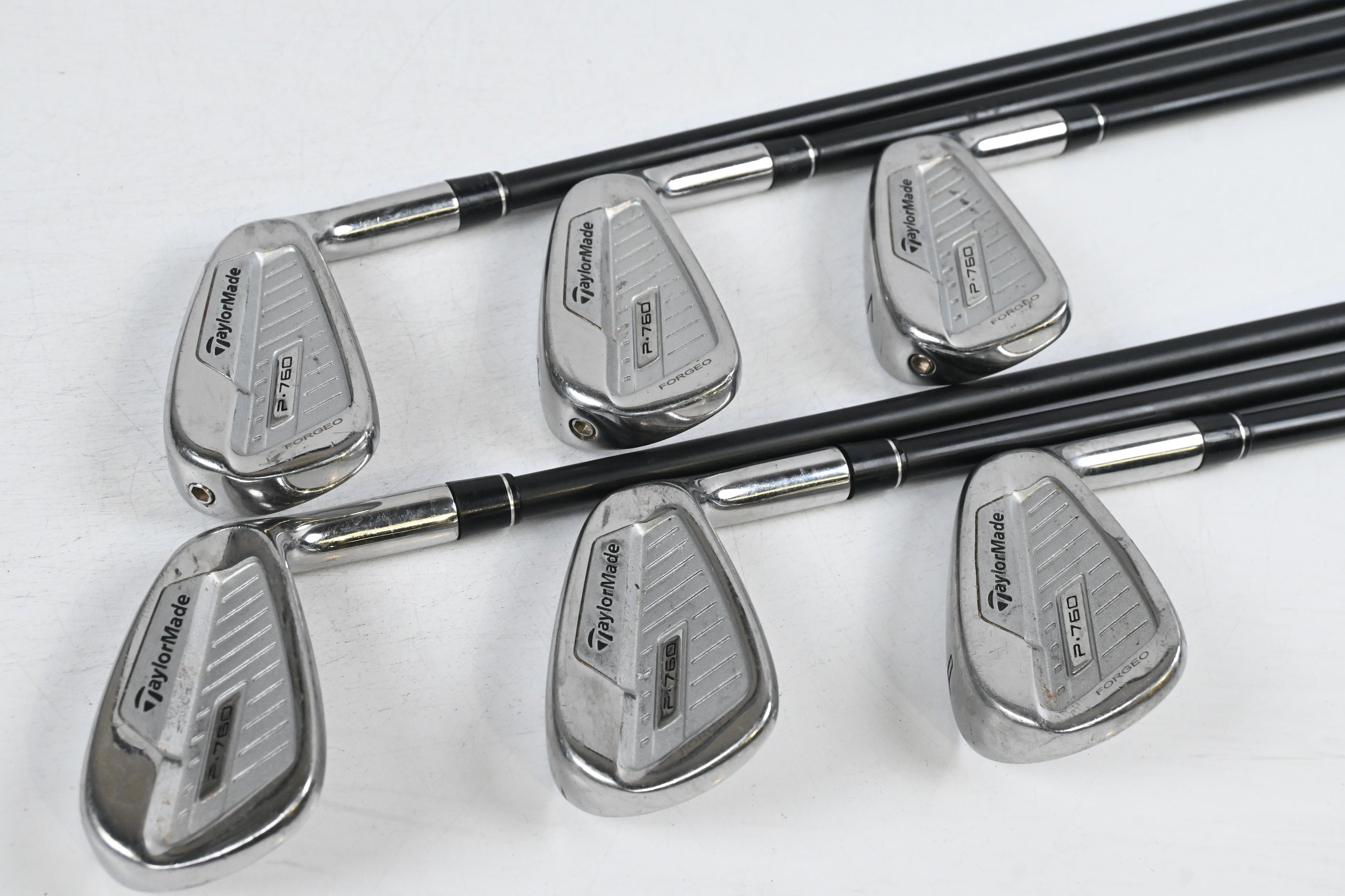 Taylormade P760 Irons / 5-PW / Regular Flex KBS MAX 85 Shafts