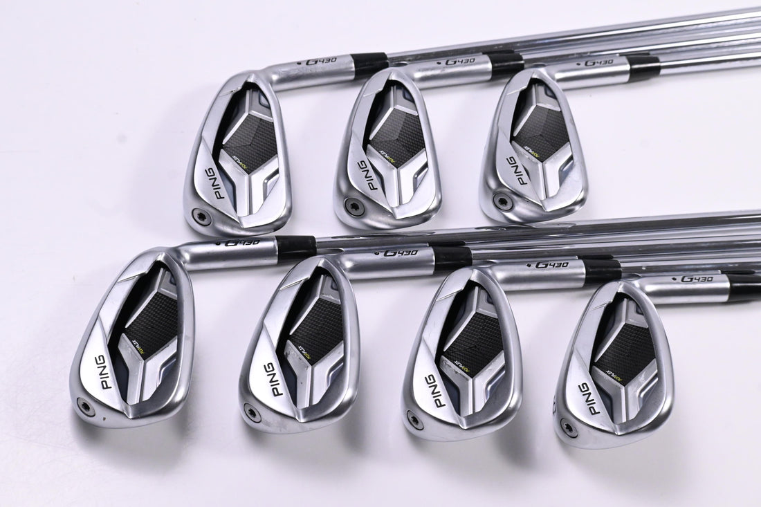 Ping G430 Irons / 5-PW+45° / Black Dot / Regular Flex Ping AWT 2.0 Shafts