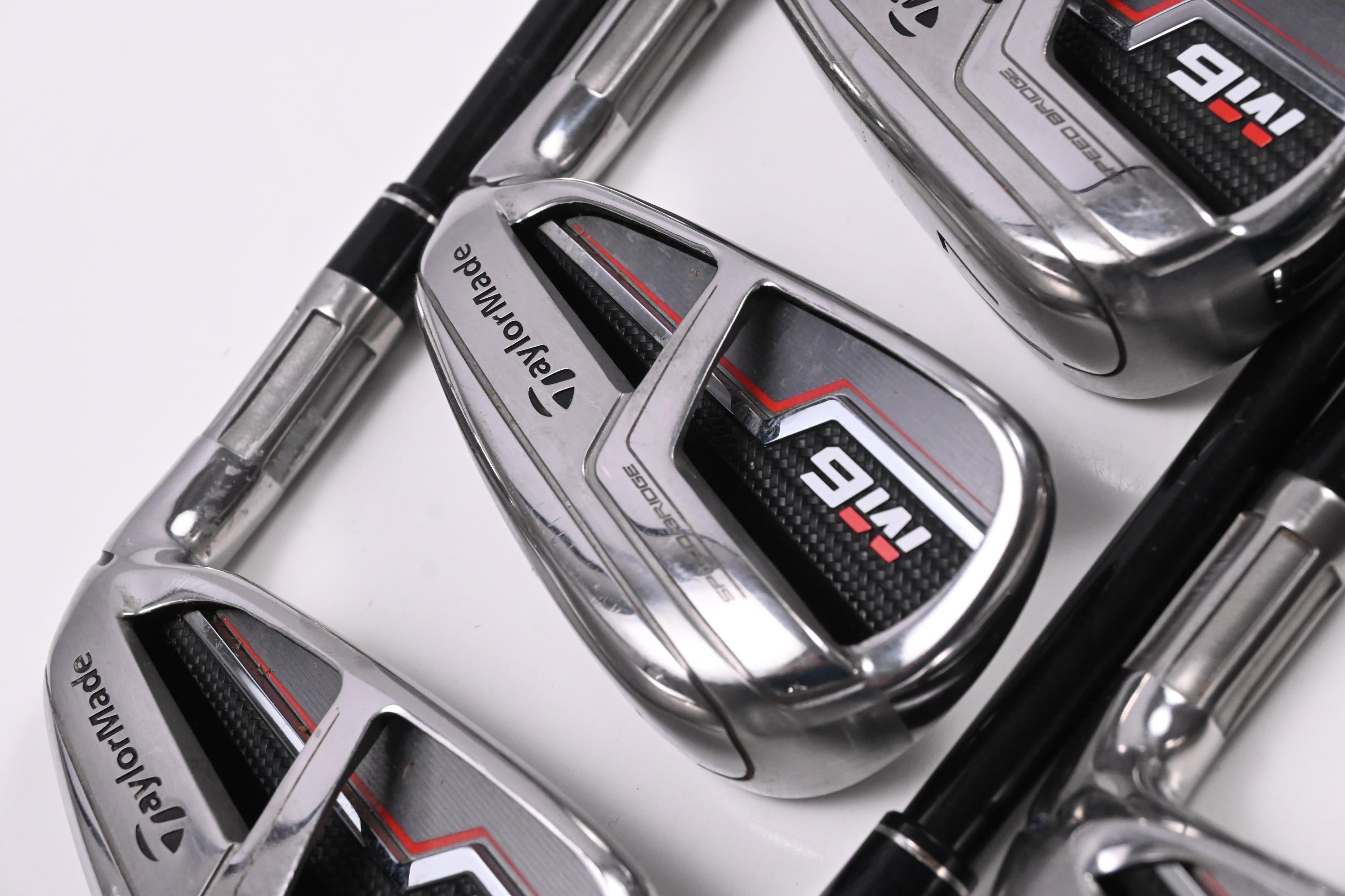 Taylormade M6 Irons / 5-PW / Senior Flex Fujikura Atmos Orange 5 Shaft