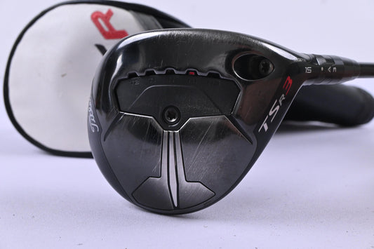 Titleist TSR3 #3 Wood / 15 Degree / Regular Flex Tensei AV Blue 65 Shaft