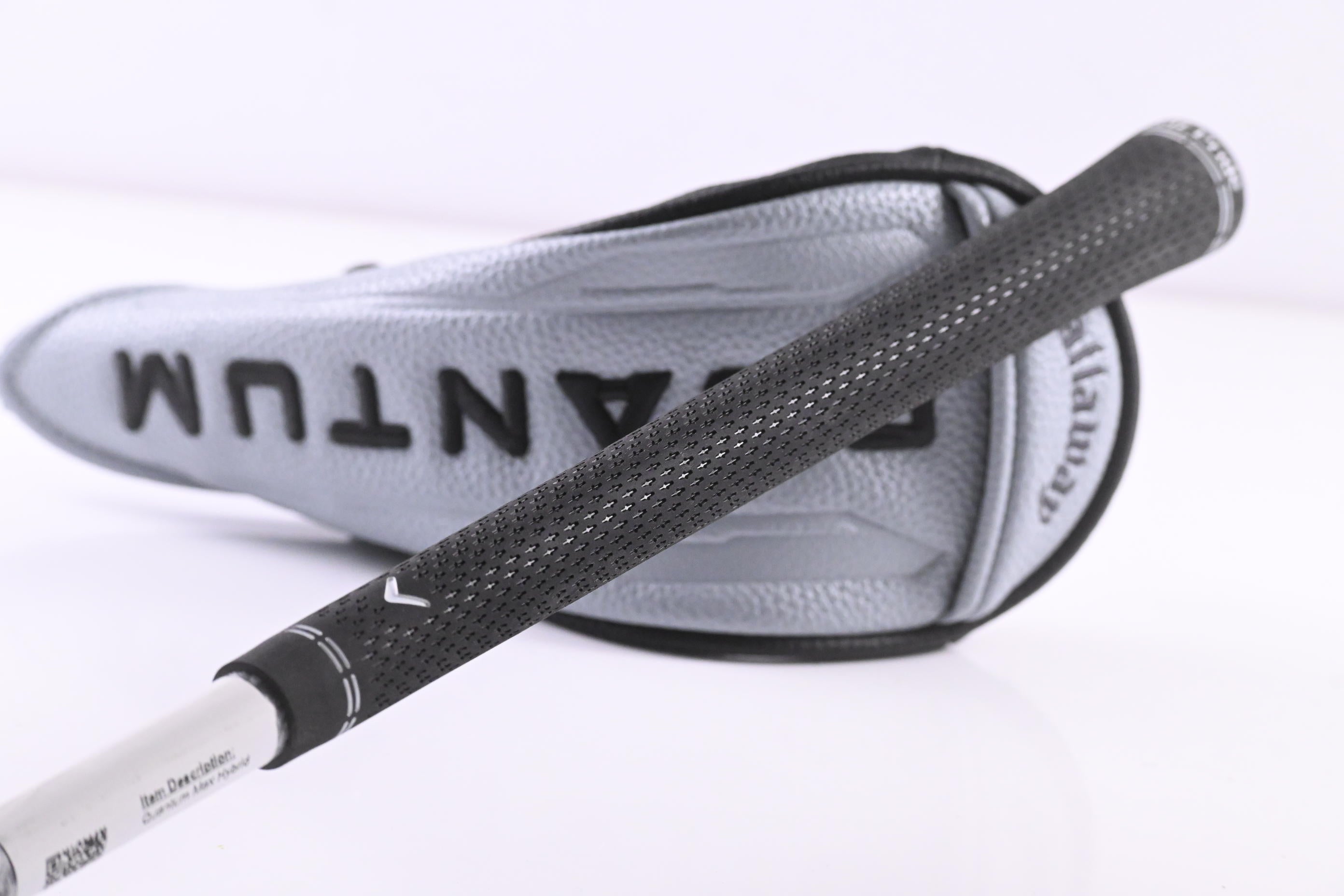 Callaway Quantum Max #5 Hybrid / 24 Degree / Regular Flex Denali Frost Silver 60