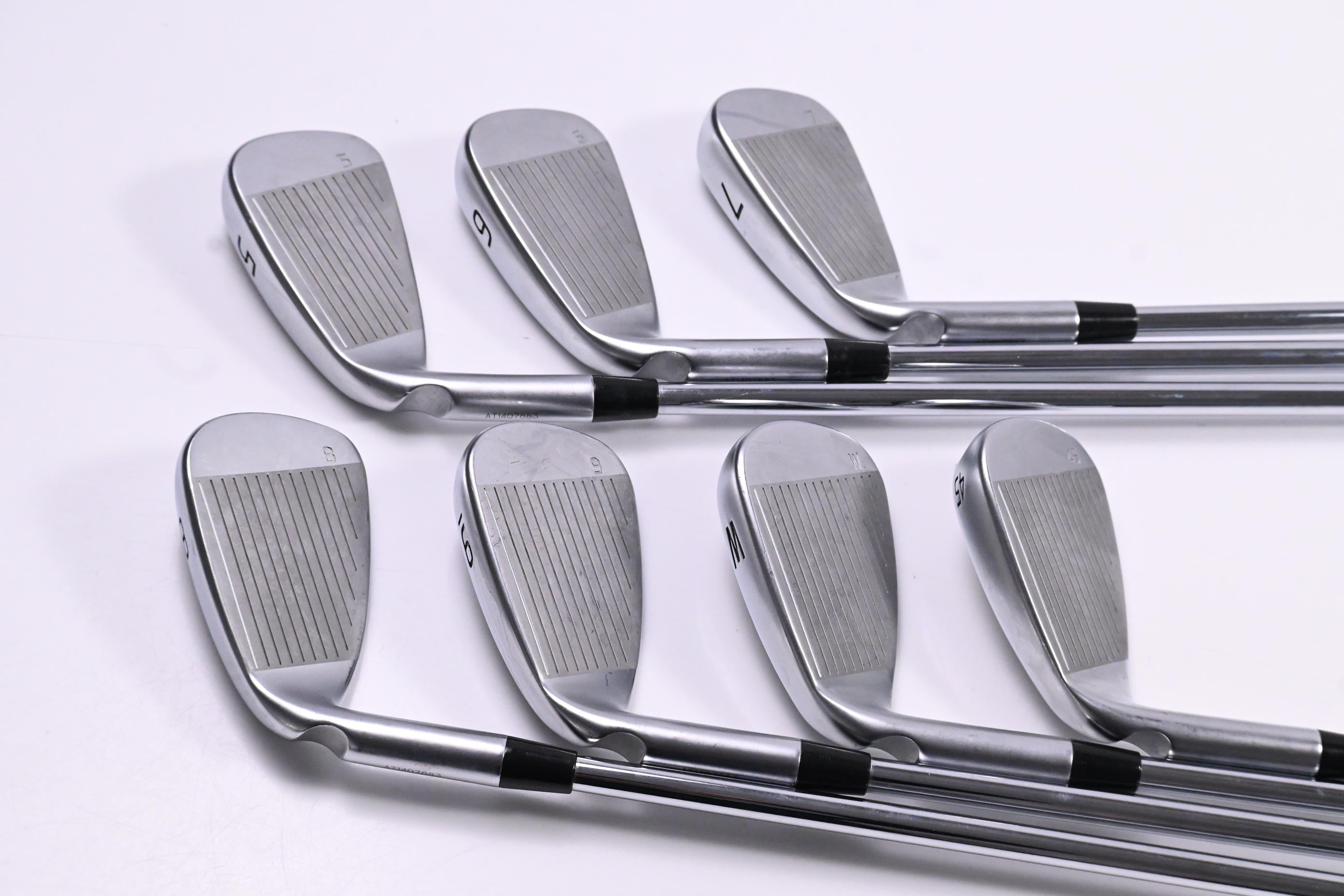 Ping G430 Irons / 5-PW+45° / Black Dot / Regular Flex Ping AWT 2.0 Shafts