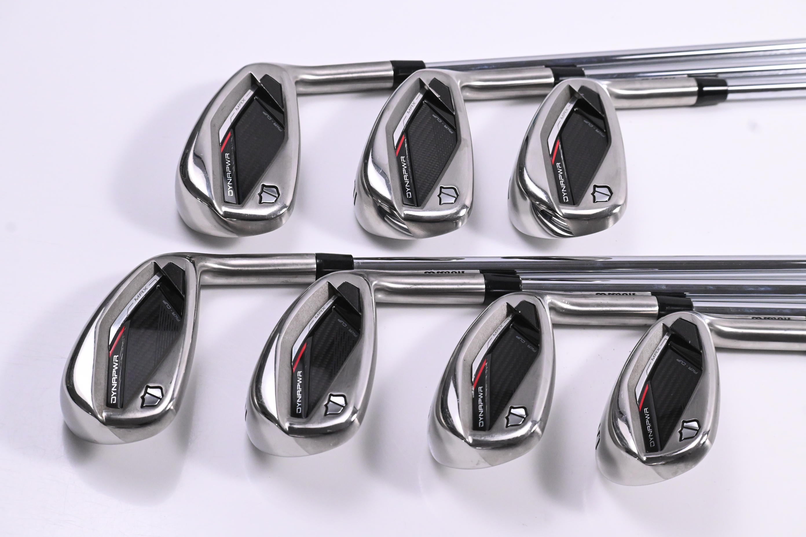 Wilson DYNAPWR Max Irons / 5-PW+GW / Regular Flex KBS Max Ultralite Shafts