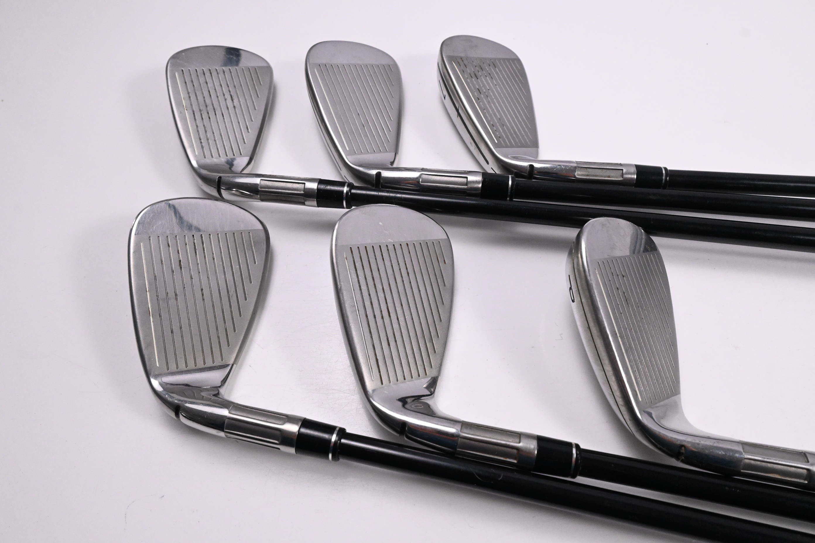Taylormade M6 Irons / 5-PW / Senior Flex Fujikura Atmos Orange 5 Shaft
