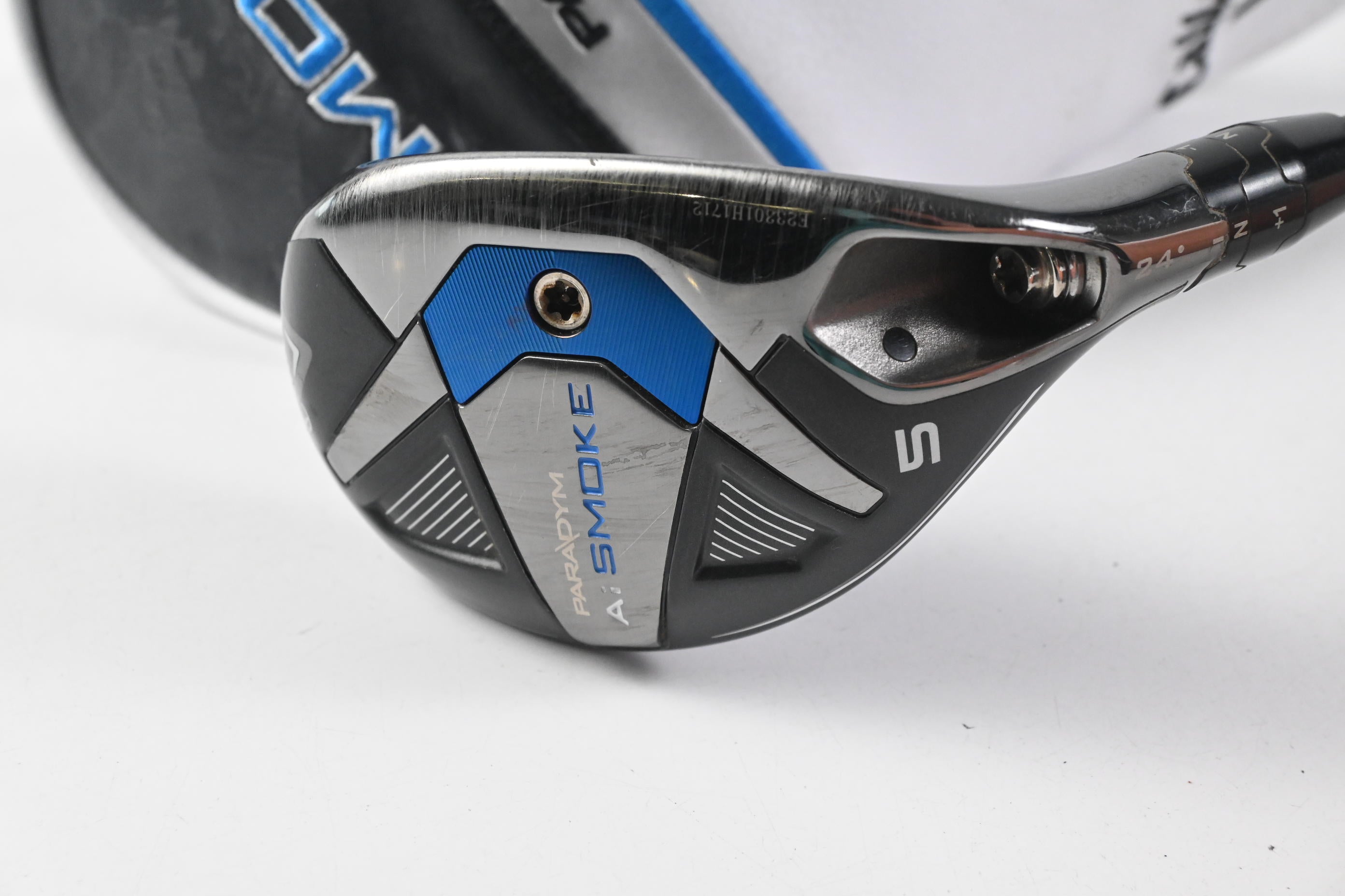 Callaway Paradym Ai Smoke #5 Hybrid / 24 Degree / Regular Flex Cypher 2.0 60