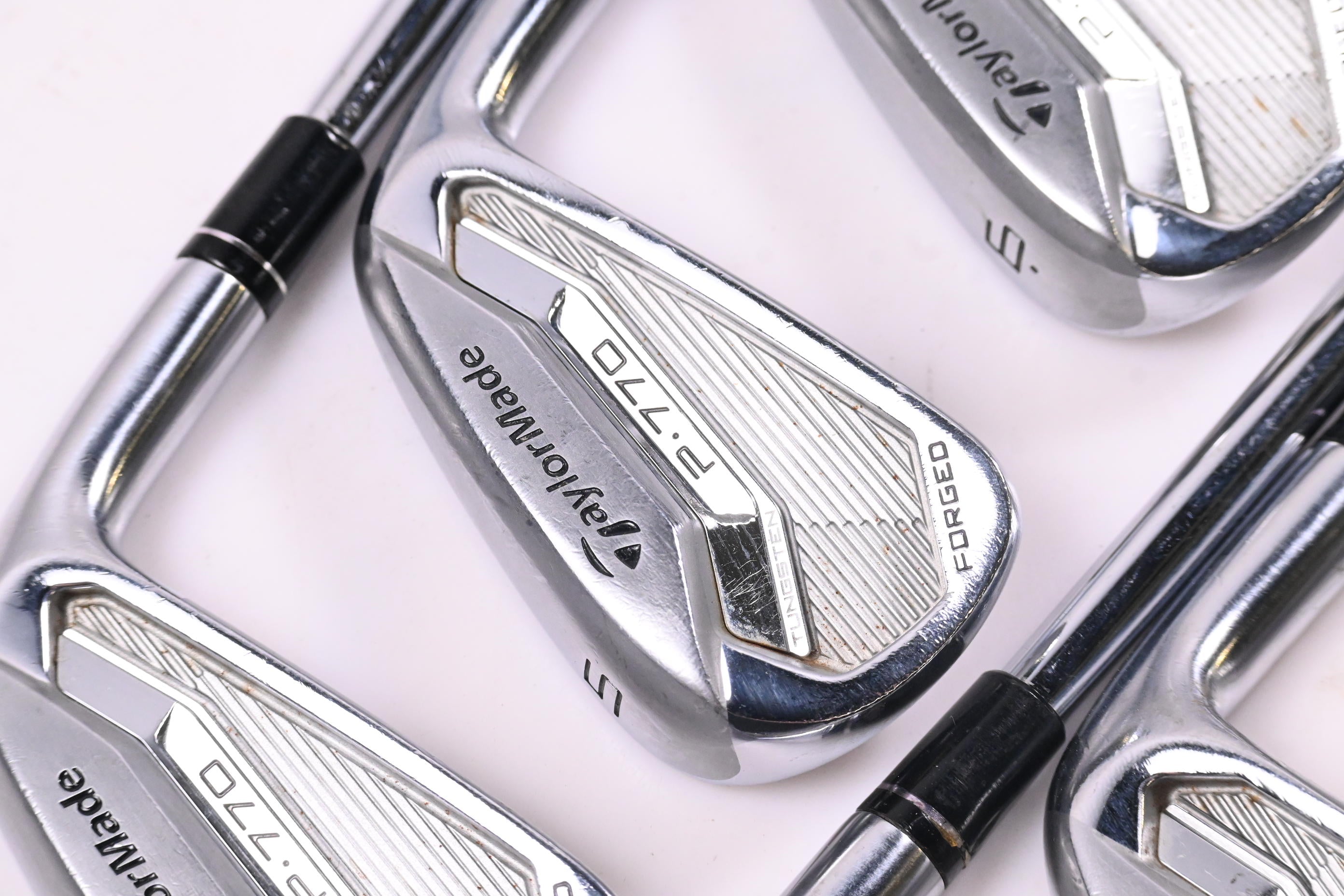 Taylormade P770 2017 Irons / 4-9i / X-Flex KBS Tour Shafts