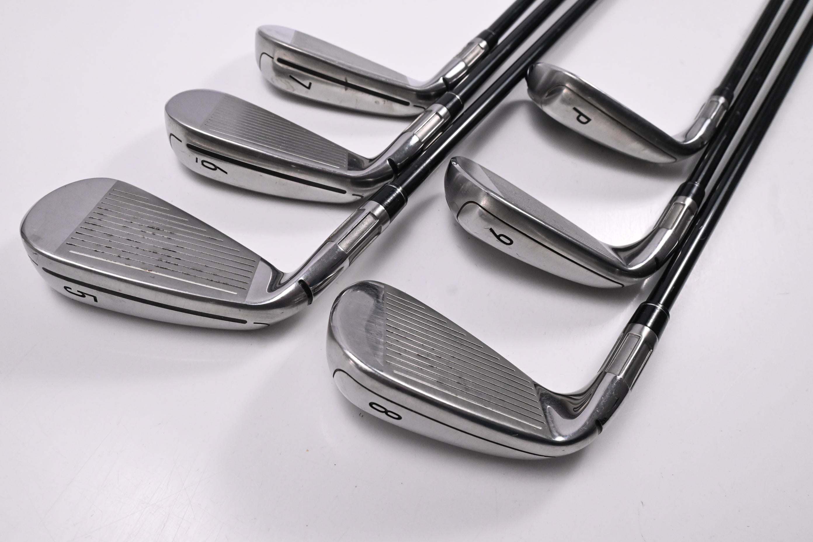 Taylormade M6 Irons / 5-PW / Senior Flex Fujikura Atmos Orange 5 Shaft