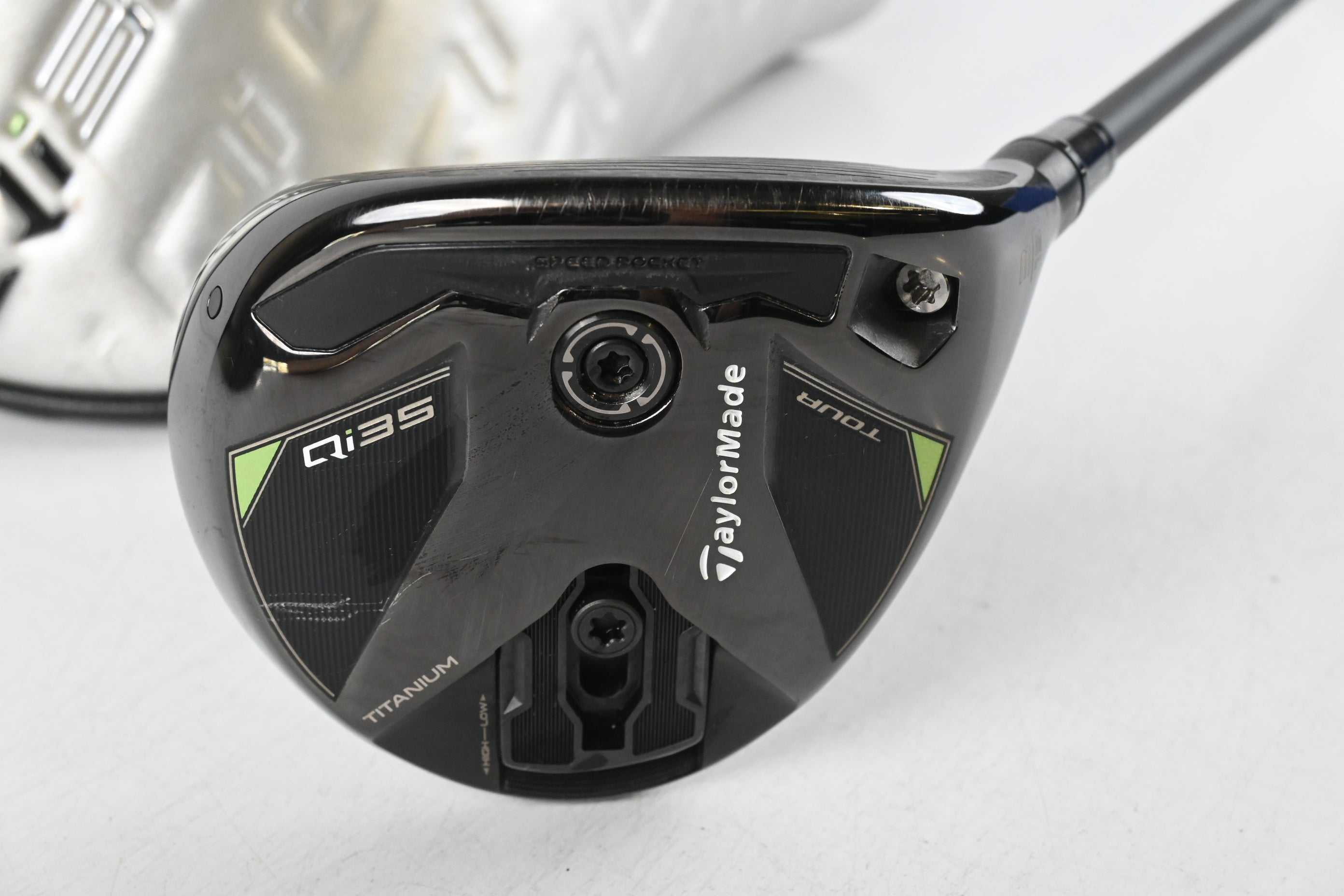 Taylormade Qi35 Tour #3 Wood / 15 Degree / Stiff Flex Kai'li Dark Waves Blue 60