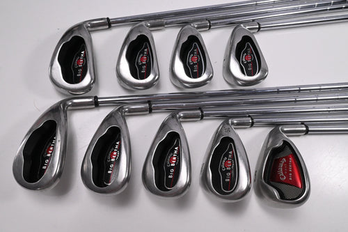 Callaway Big Bertha 2004 Irons / 4-PW+GW+SW / UniFlex Callaway Shafts