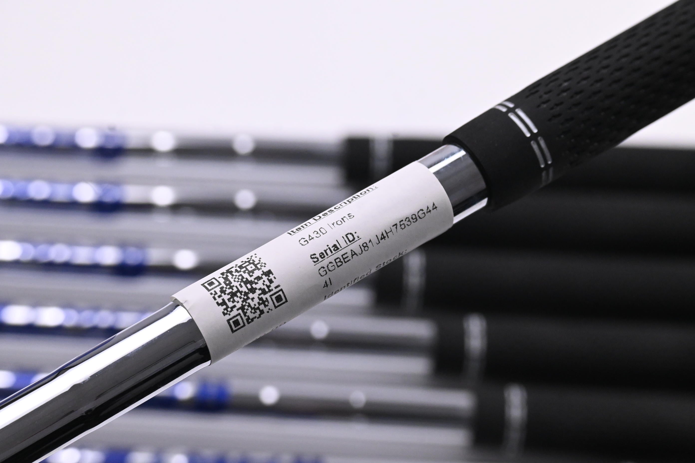 Ping G430 Irons / 5-PW+45° / Black Dot / Regular Flex Ping AWT 2.0 Shafts