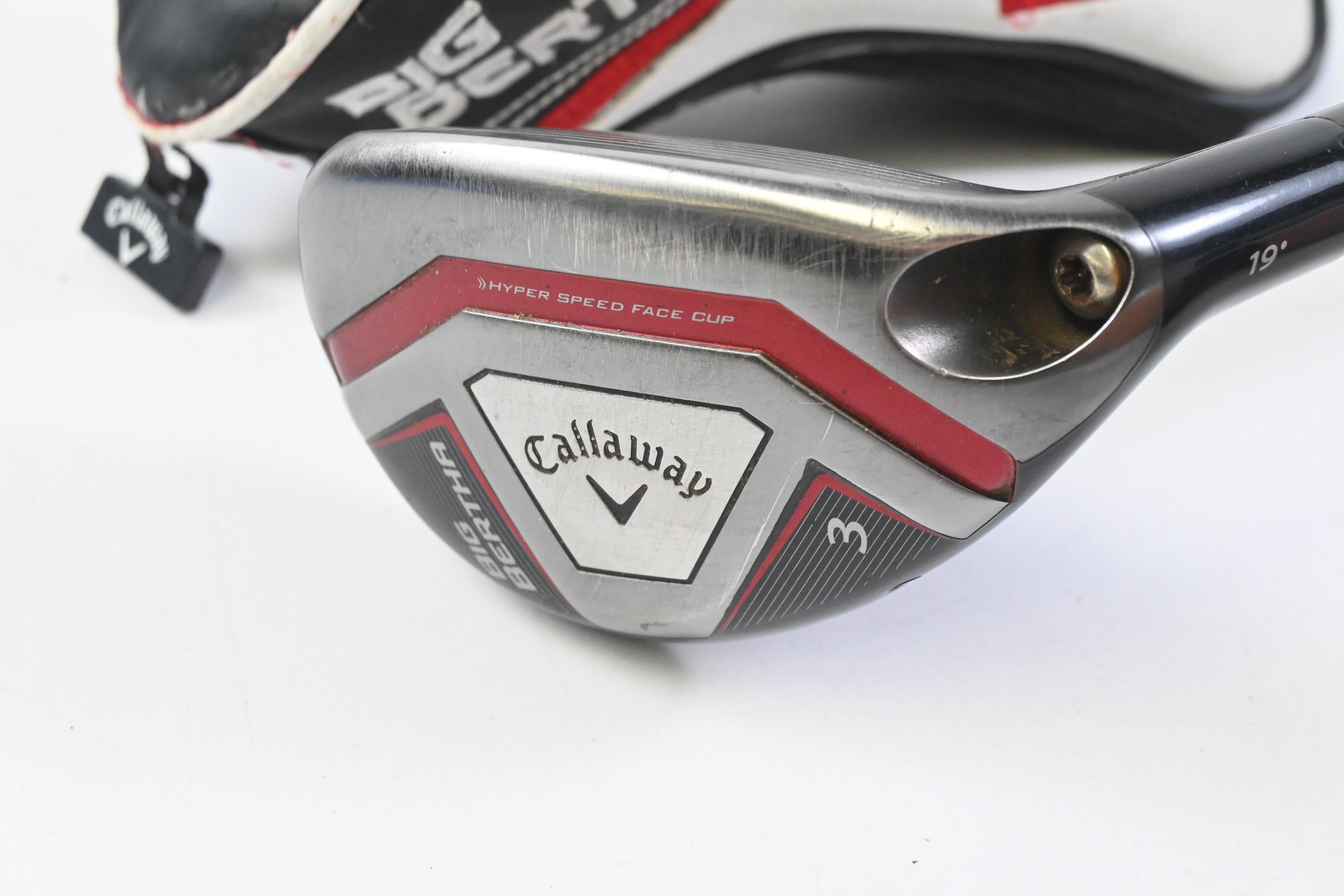 Callaway Big Bertha 2015 #3 Hybrid / 19 Degree / Stiff Flex UST Mamiya Recoil