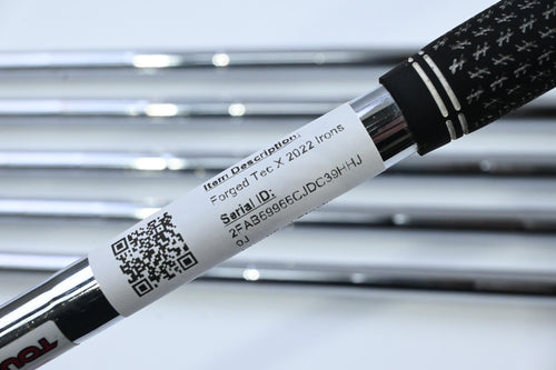 Cobra Forged Tec X 2022 Irons / 5-PW / Regular Flex KBS Tour Lite Shafts