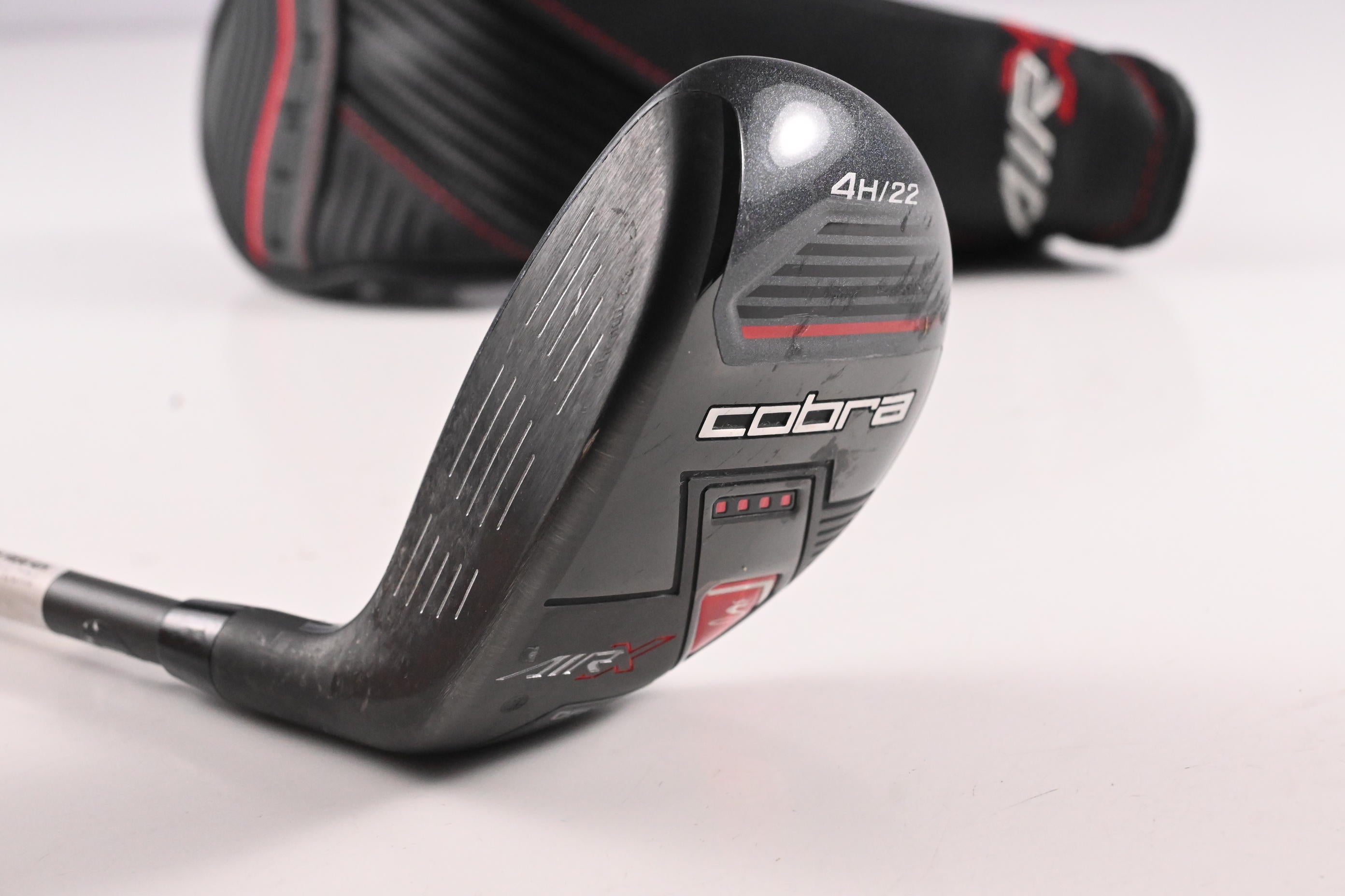 Left Hand Cobra Air-X #4 Hybrid / 22 Degree / Regular Flex Cobra Ultra Lite 50