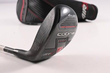 Left Hand Cobra Air-X #4 Hybrid / 22 Degree / Regular Flex Cobra Ultra Lite 50