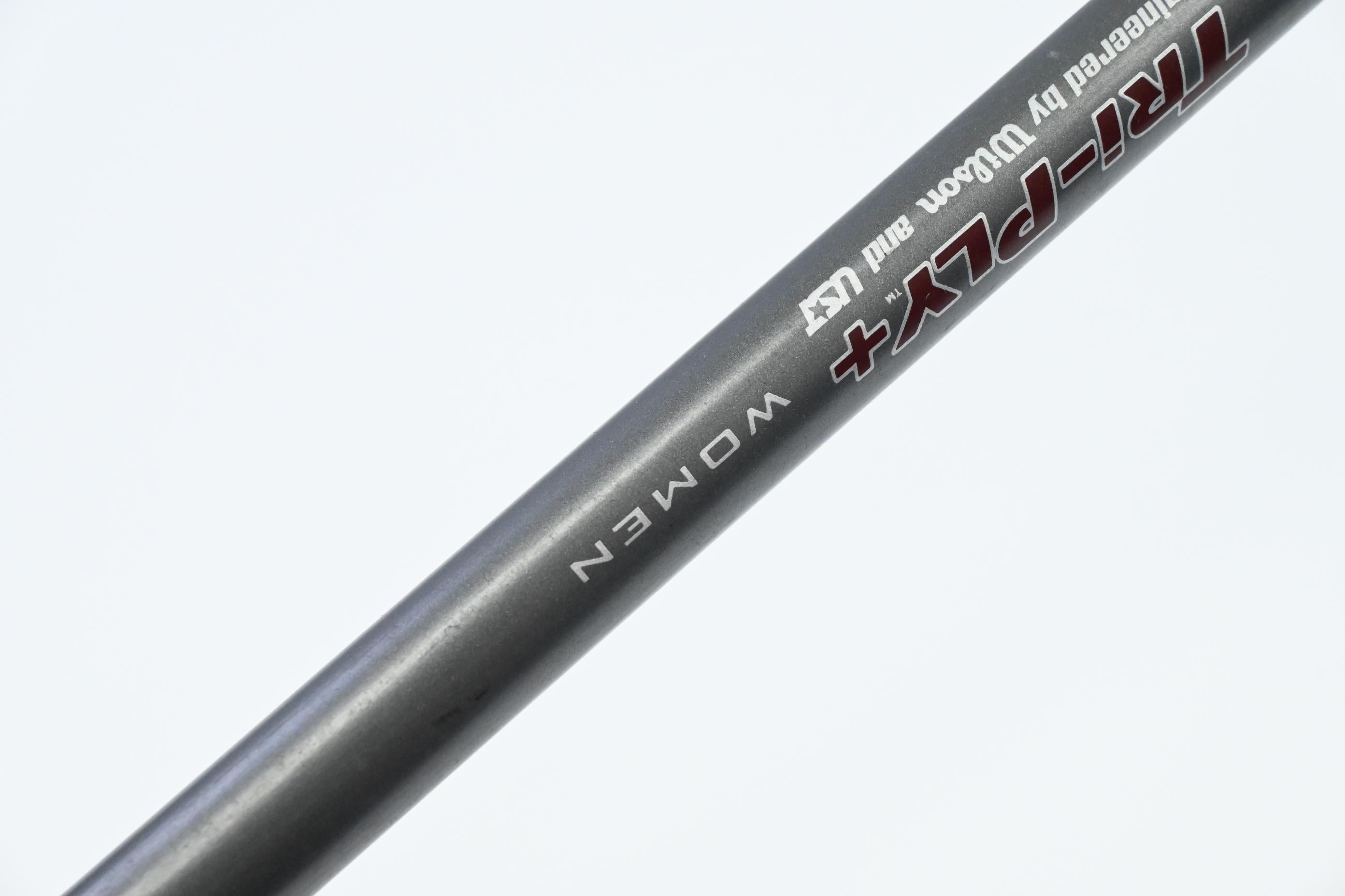 Ladies Wilson Deep Red #4 Iron / 24 Degree / Ladies Flex Wilson Tri-Ply+ Shaft