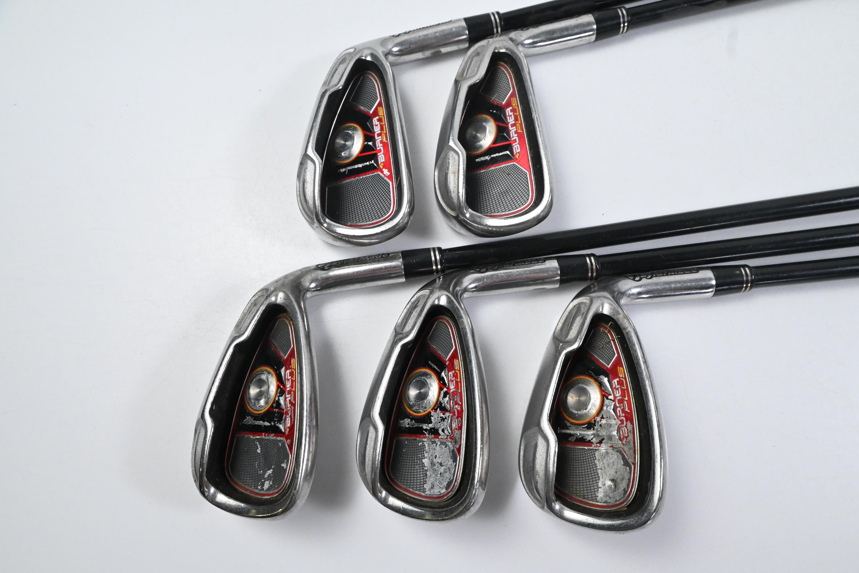 Taylormade Burner Plus Irons / 6-PW / Regular Flex Reax 60 Shafts