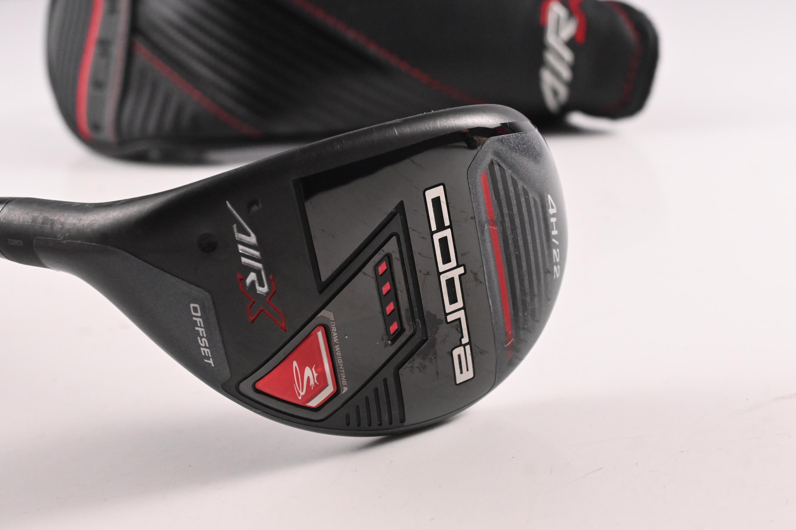Left Hand Cobra Air-X #4 Hybrid / 22 Degree / Regular Flex Cobra Ultra Lite 50