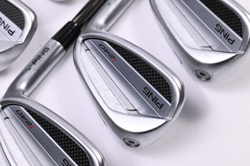 Ping I240 Irons / 7-PW+GW / Green Dot / Senior Flex UST Recoil ESX 460 Shafts