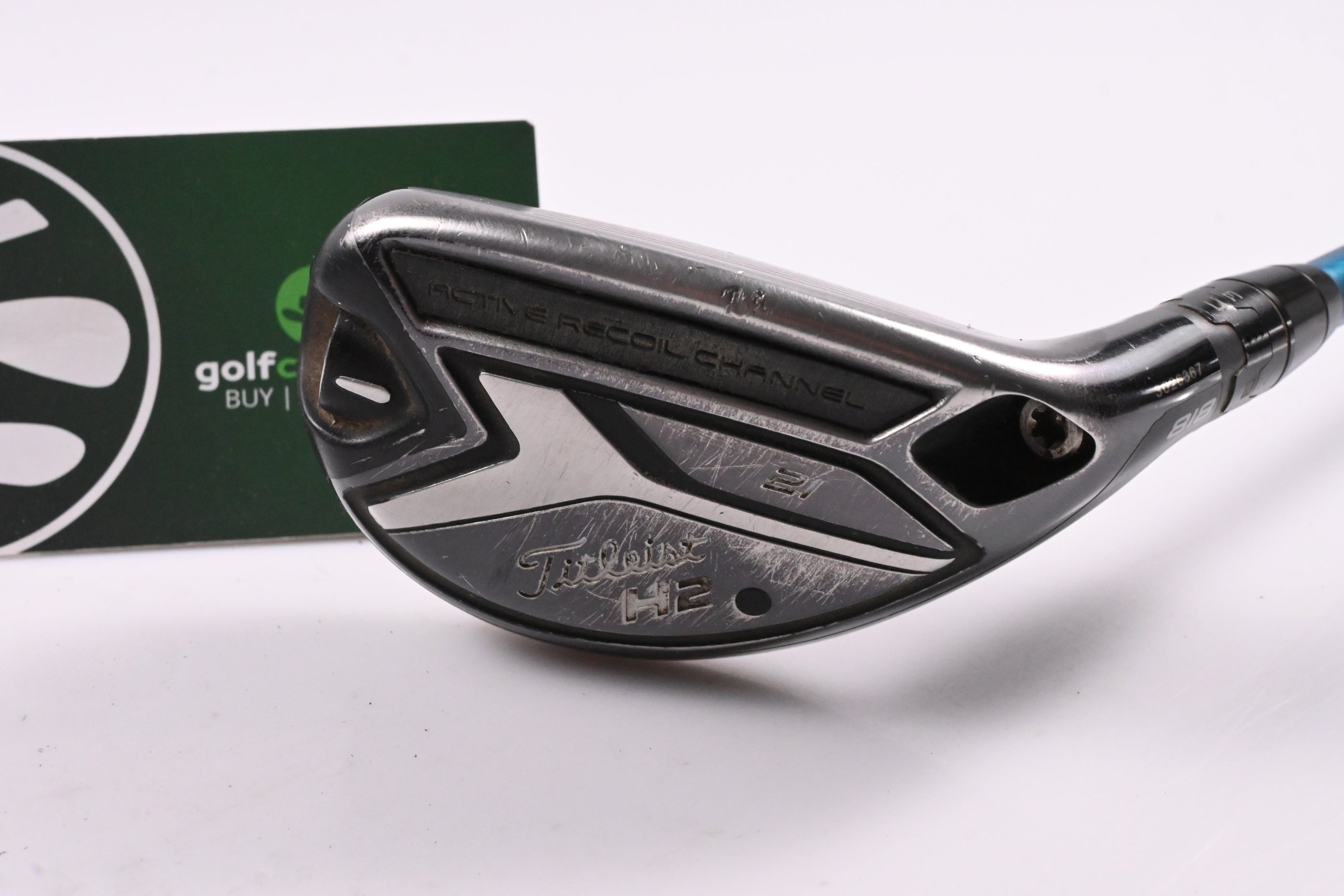 Titleist 818 H2 #3 Hybrid / 21 Degree / Stiff Flex Project X EvenFlow Blue 85