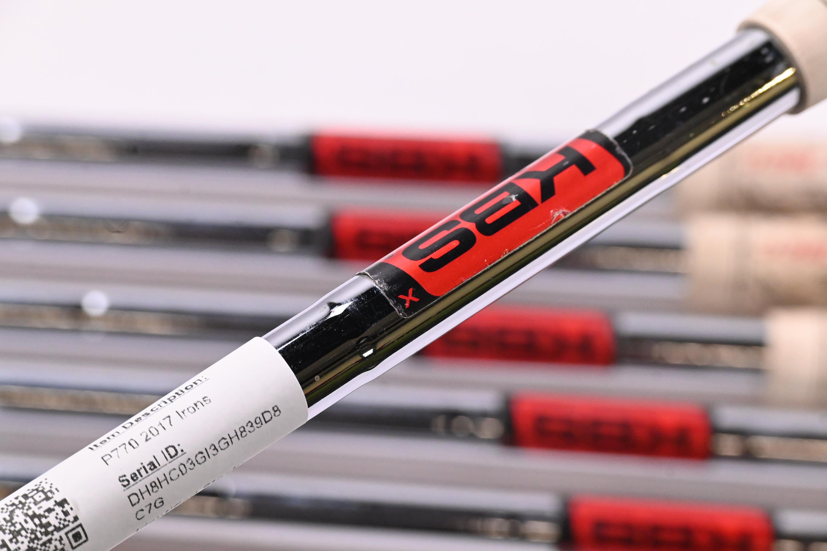 Taylormade P770 2017 Irons / 4-9i / X-Flex KBS Tour Shafts