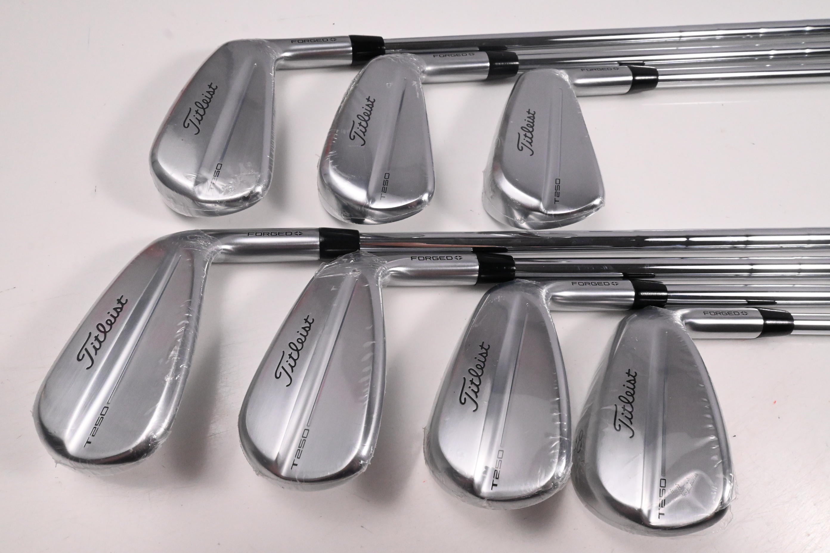 Titleist T250 2025 Irons / 5-PW+48° / Stiff Flex KBS Tour Shafts