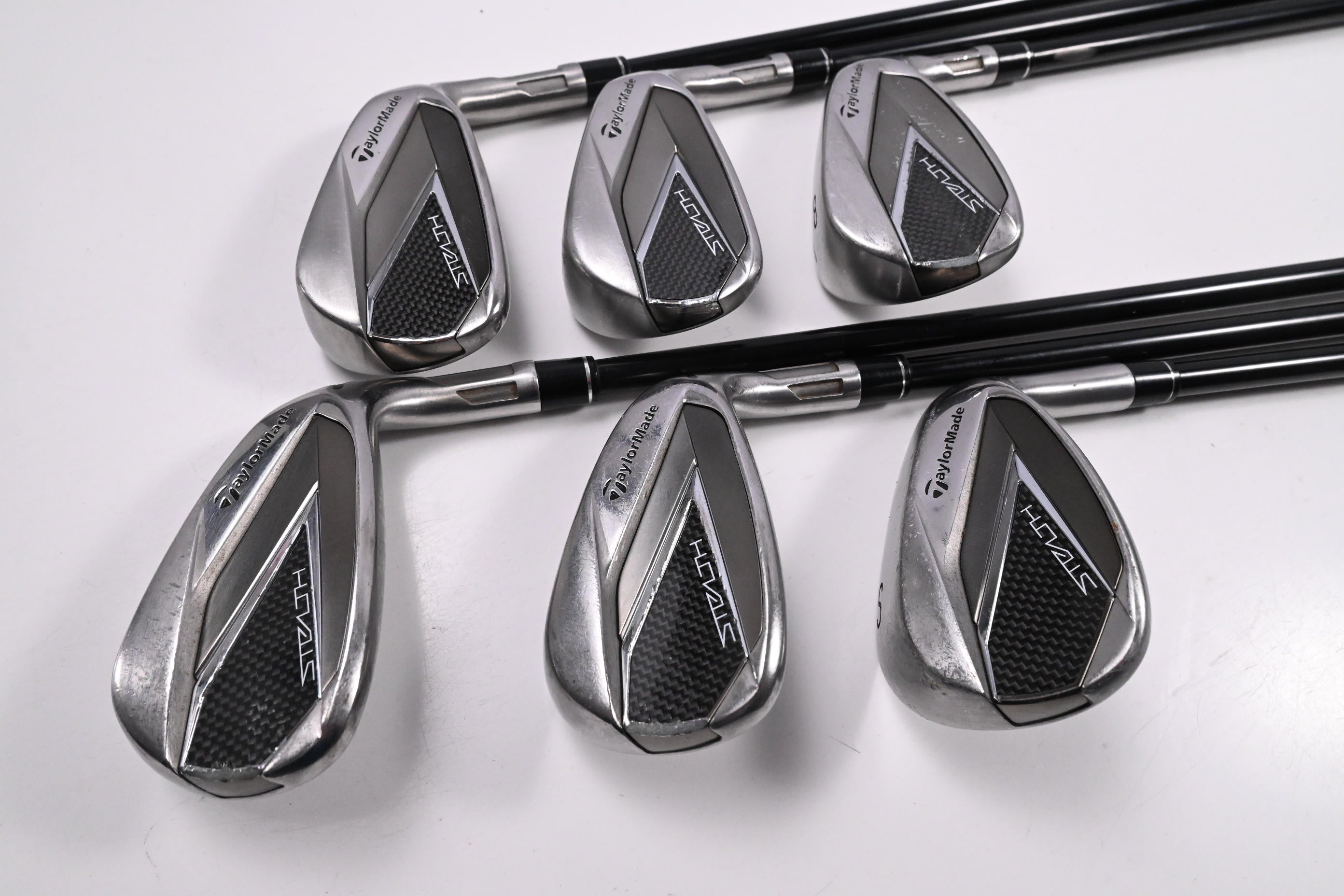 Taylormade Stealth Irons / 6-PW+SW / Regular Flex Fujikura Ventus Red 6 Shaft