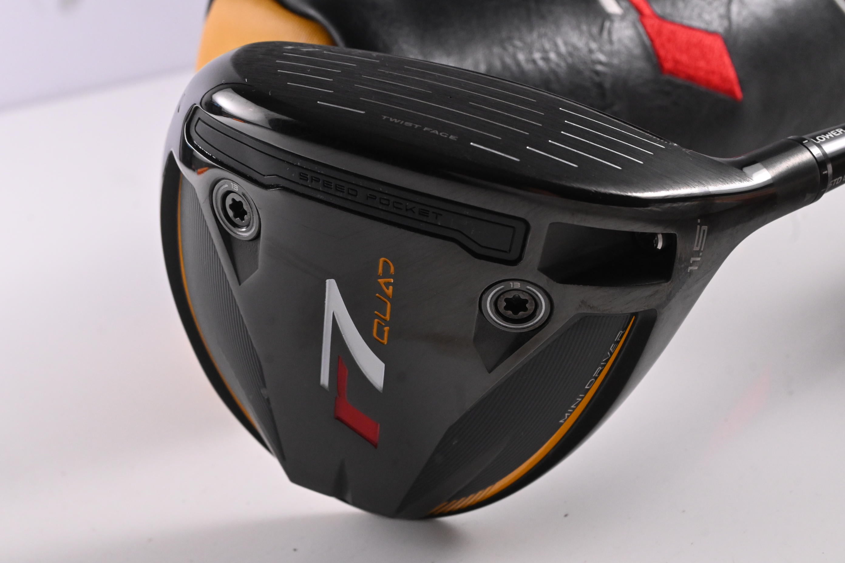 Taylormade R7 Quad Mini Driver / 11.5 Degree / Stiff Flex Speeder 6 Shaft