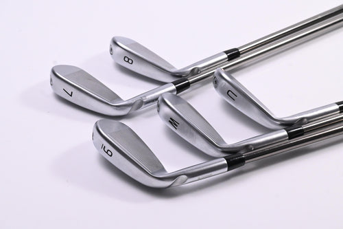 Ping I240 Irons / 7-PW+GW / Green Dot / Senior Flex UST Recoil ESX 460 Shafts