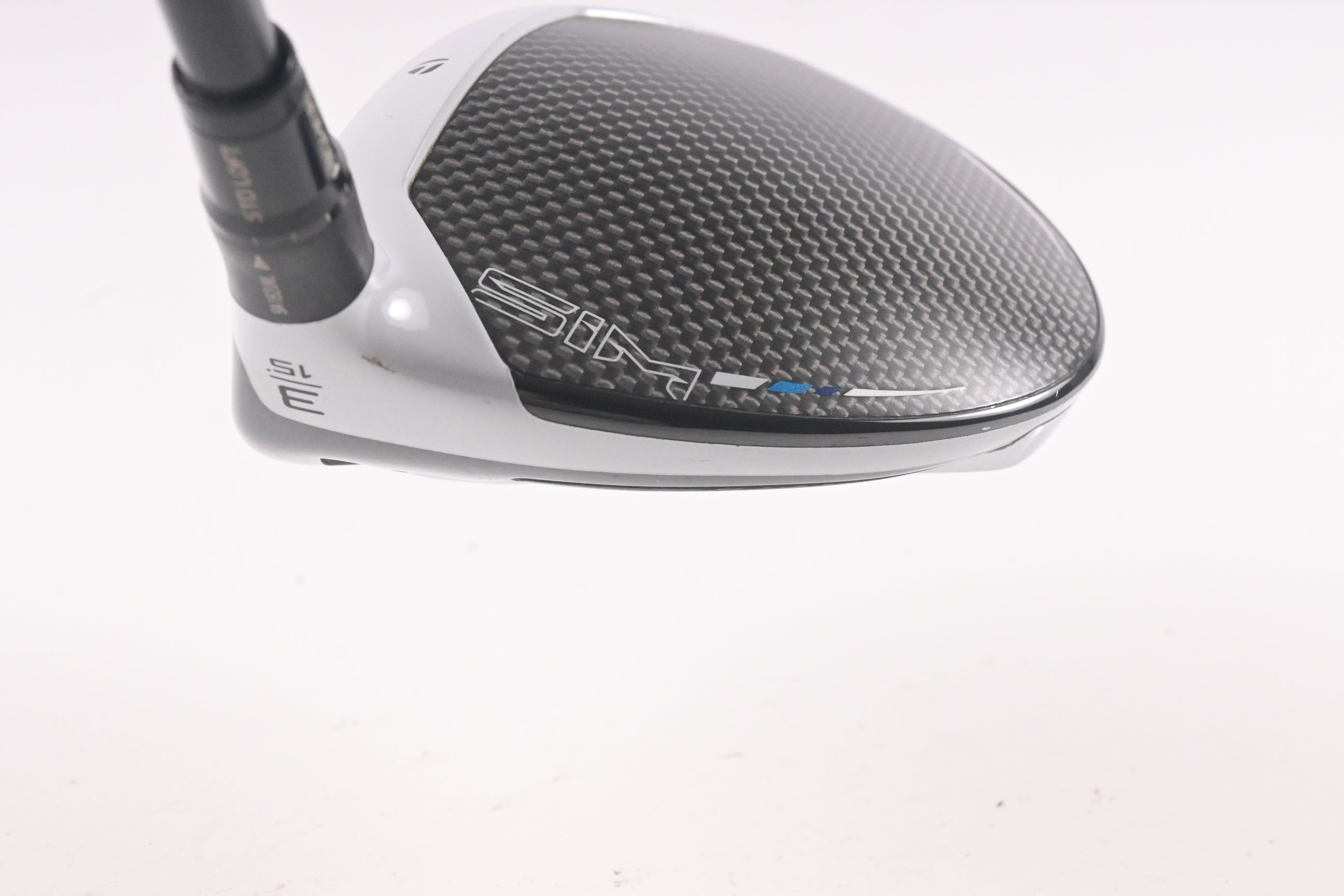 Taylormade SIM Ti #3 Wood / 15 Degree / Stiff Flex Tensei AV RAW Blue 65 Shaft