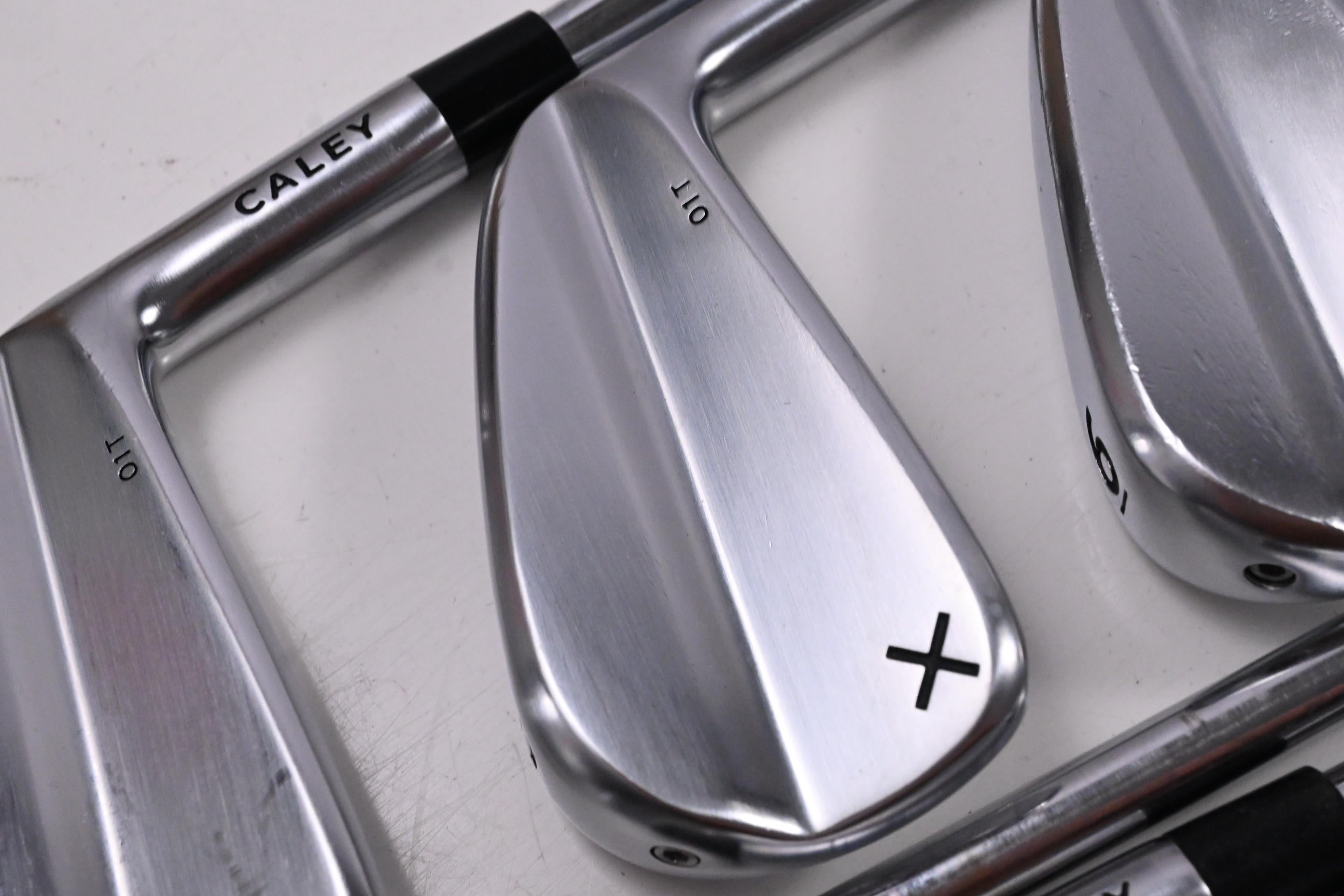 Caley 01T Irons / 4-PW / Regular Flex KBS Tour 110 Shafts