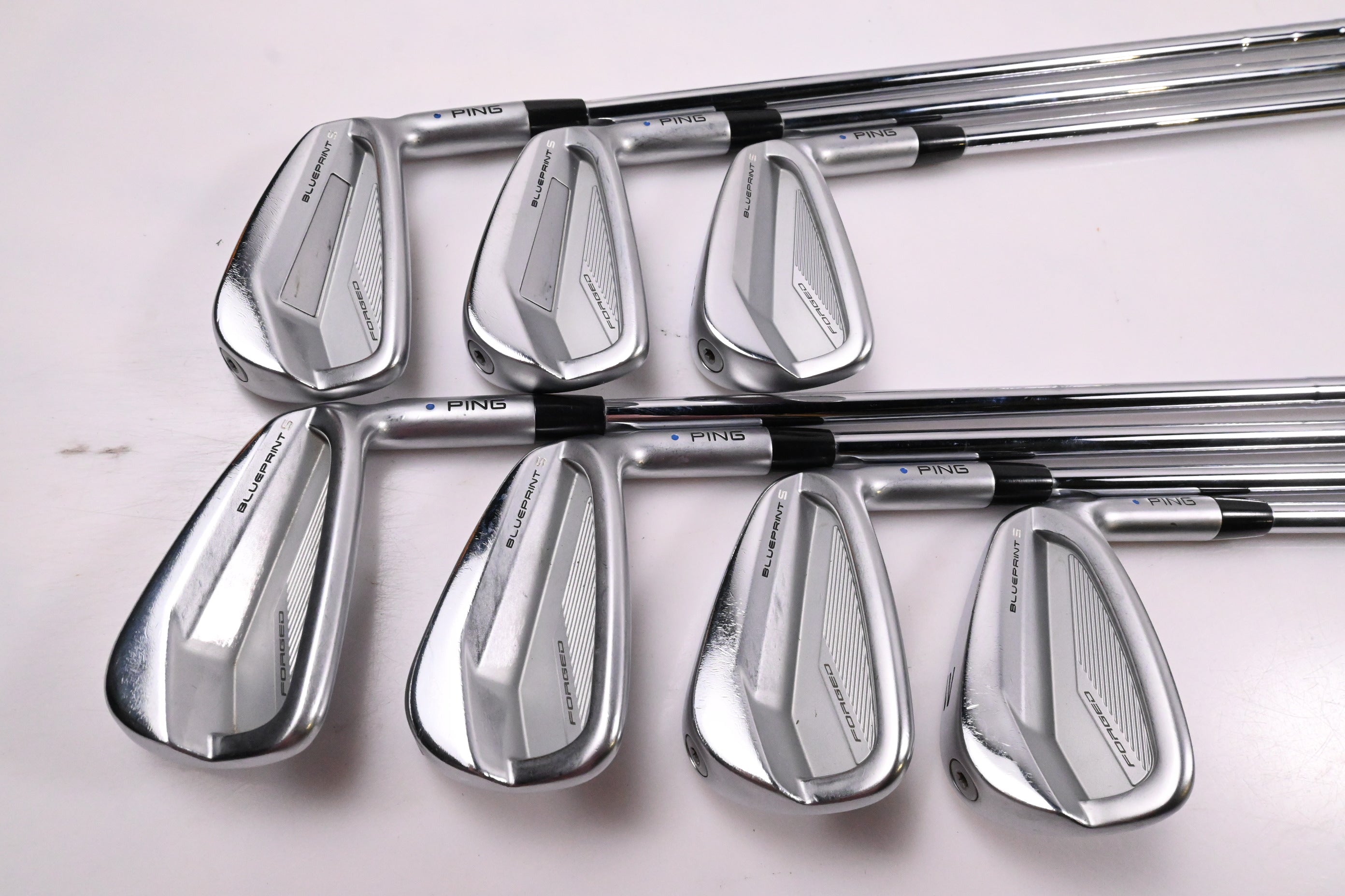 Ping Blueprint S Irons / 4-PW / Blue Dot / Regular Flex N.S.Pro Modus³ Tour 105