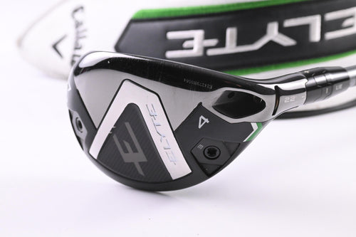 Callaway Elyte #4 Hybrid / 22 Degree / Regular Flex Denali Charcoal 60 Shaft