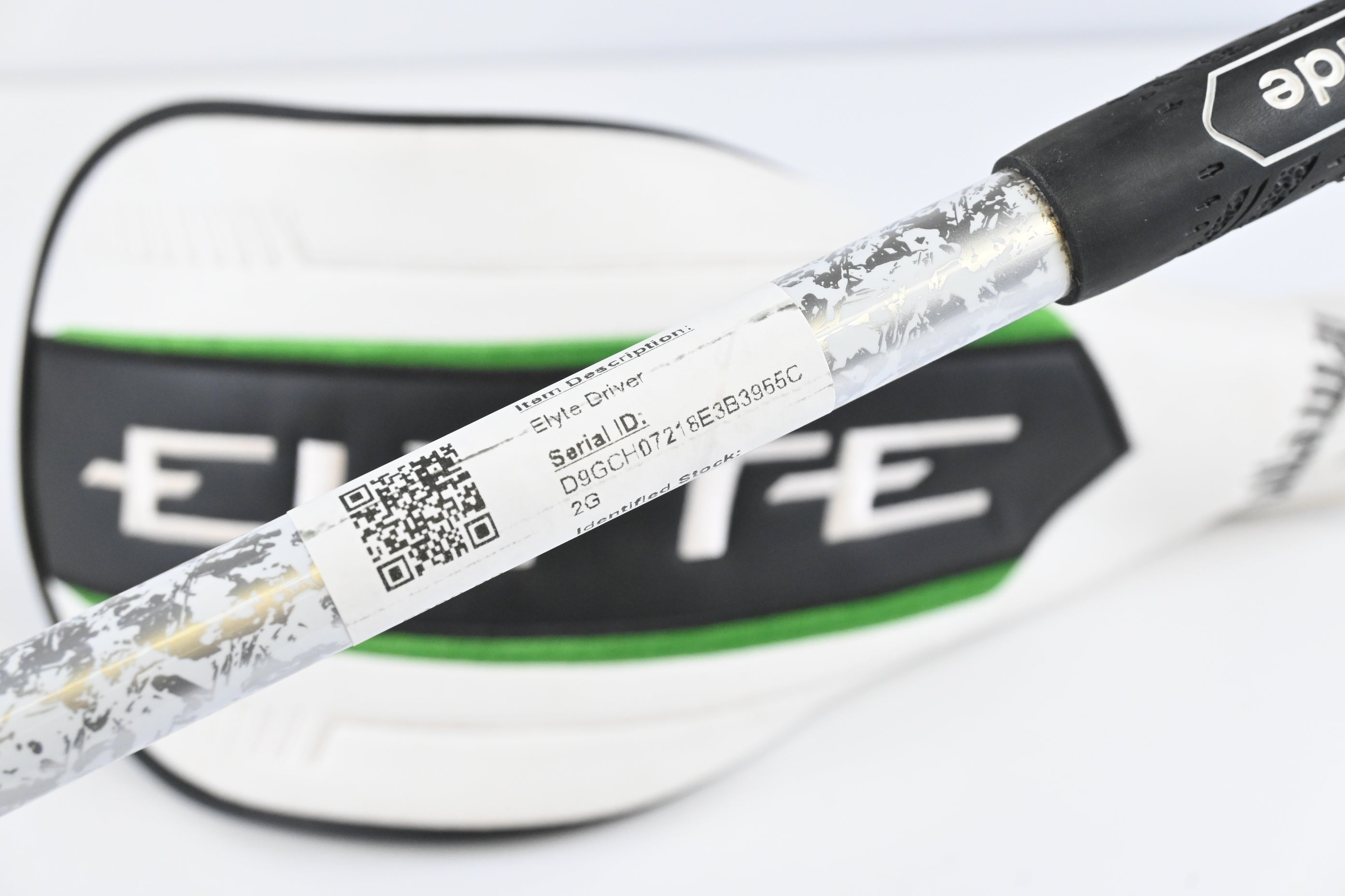 Callaway Elyte Driver / 9 Degree / Regular Flex Denali Charcoal 50 Shaft