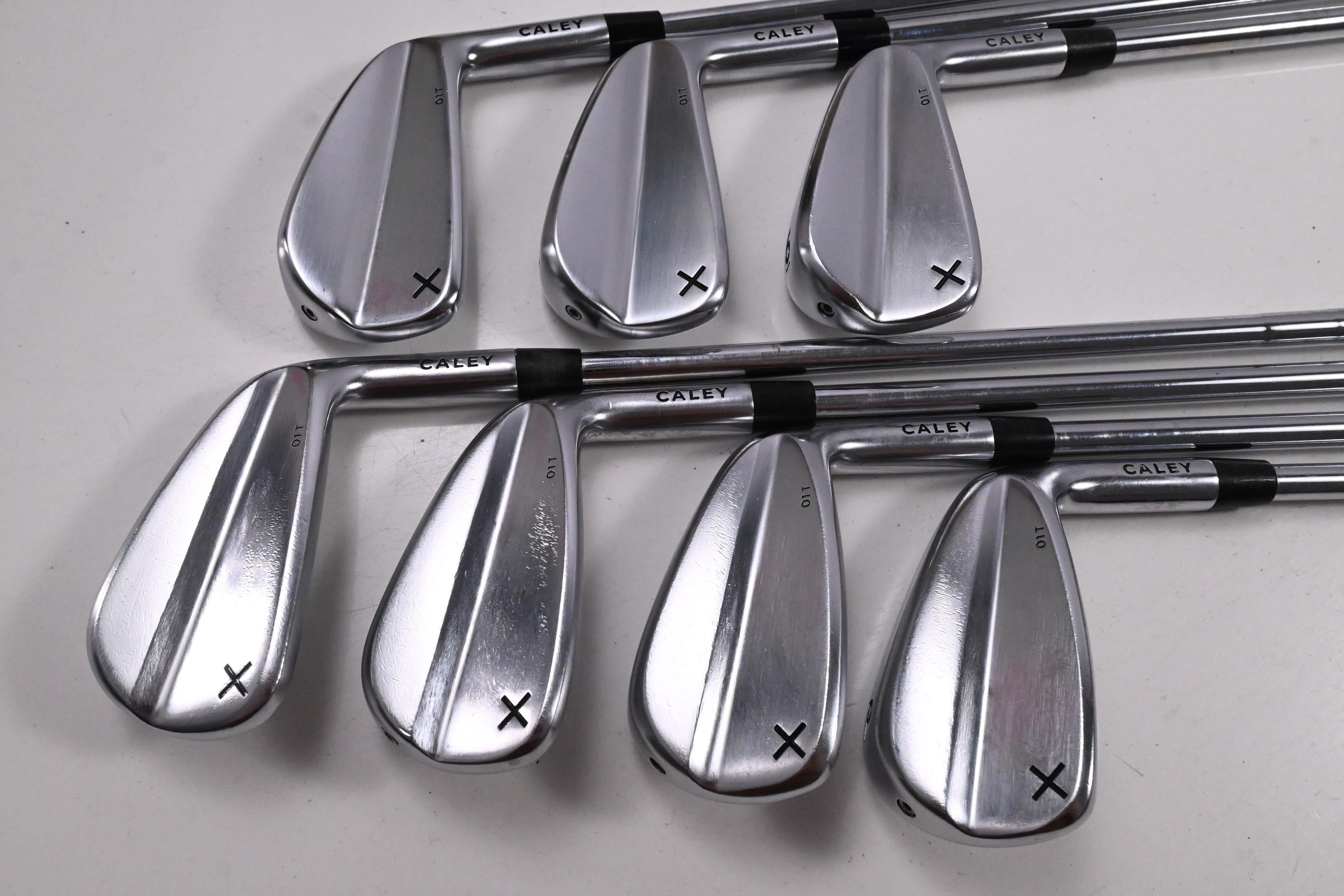 Caley 01T Irons / 4-PW / Regular Flex KBS Tour 110 Shafts