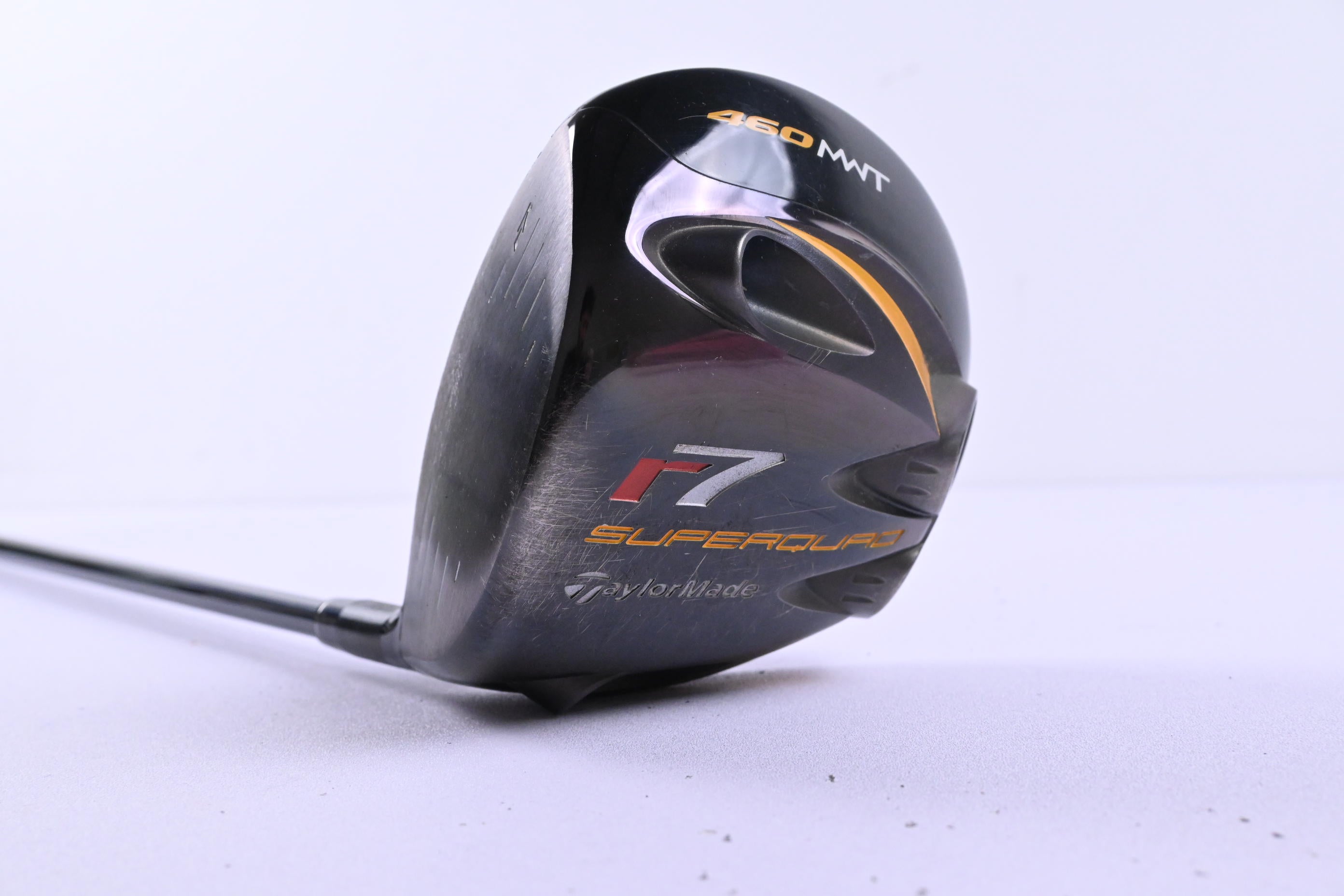 Left Hand Taylormade R7 Superquad Driver / 10.5 Degree / Stiff Flex REAX 65
