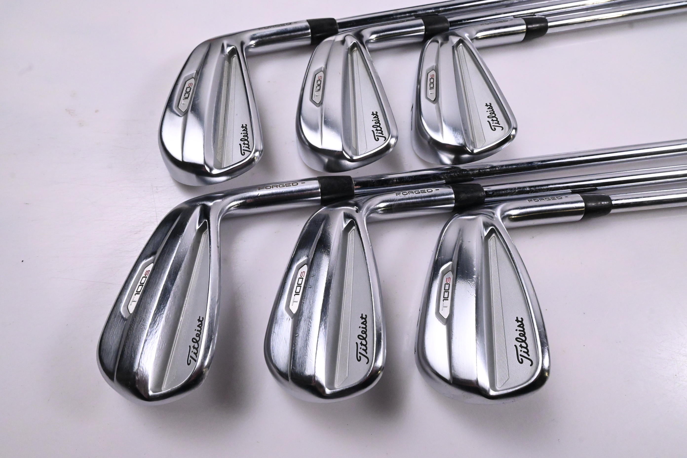 Titleist T100.S 2021 Irons / 5-PW / Regular Flex AMT Red R300 Shafts