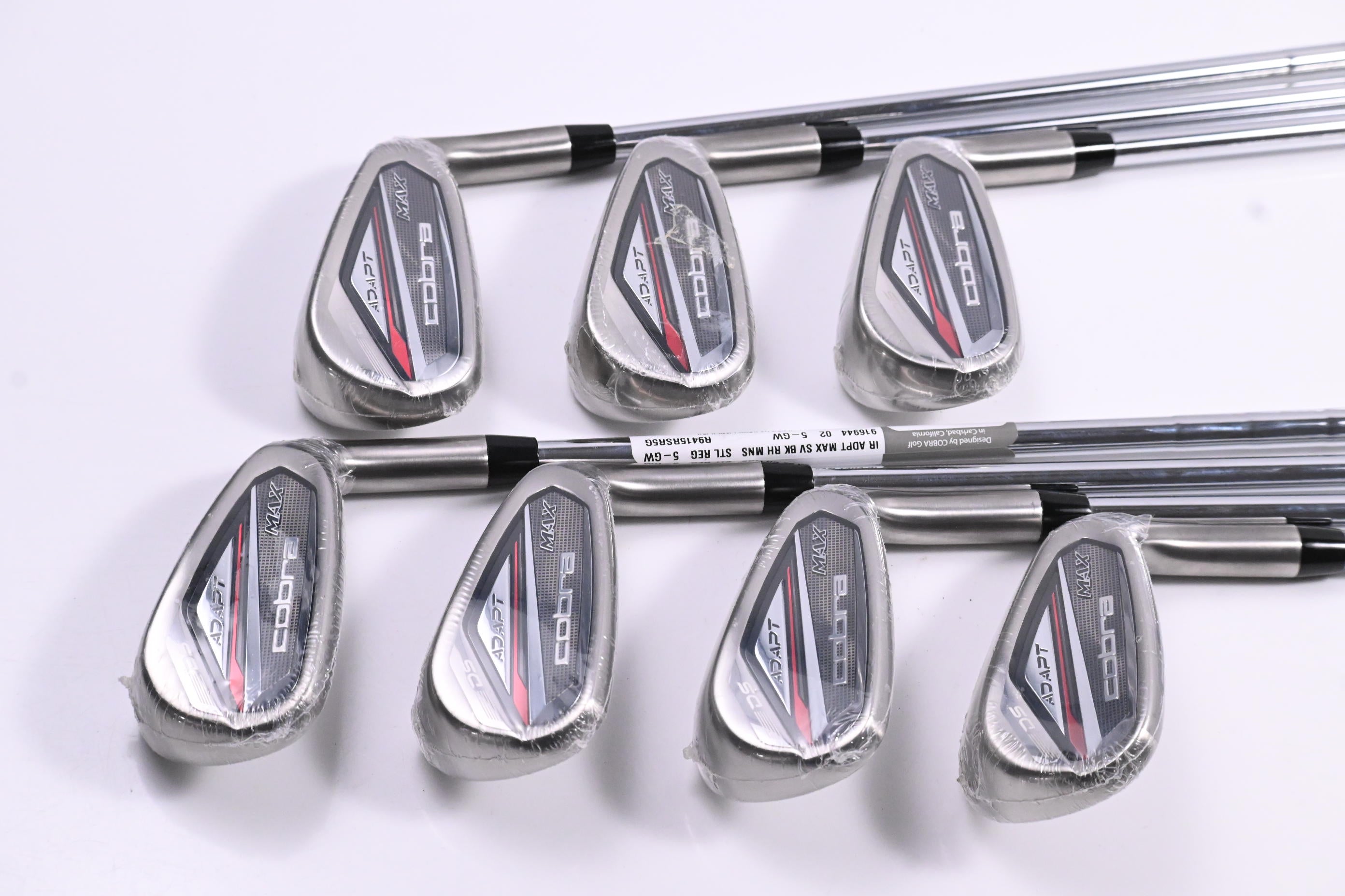 Cobra DS-Adapt Max Irons / 5-PW+GW / Regular Flex KBS Tour Lite Shafts