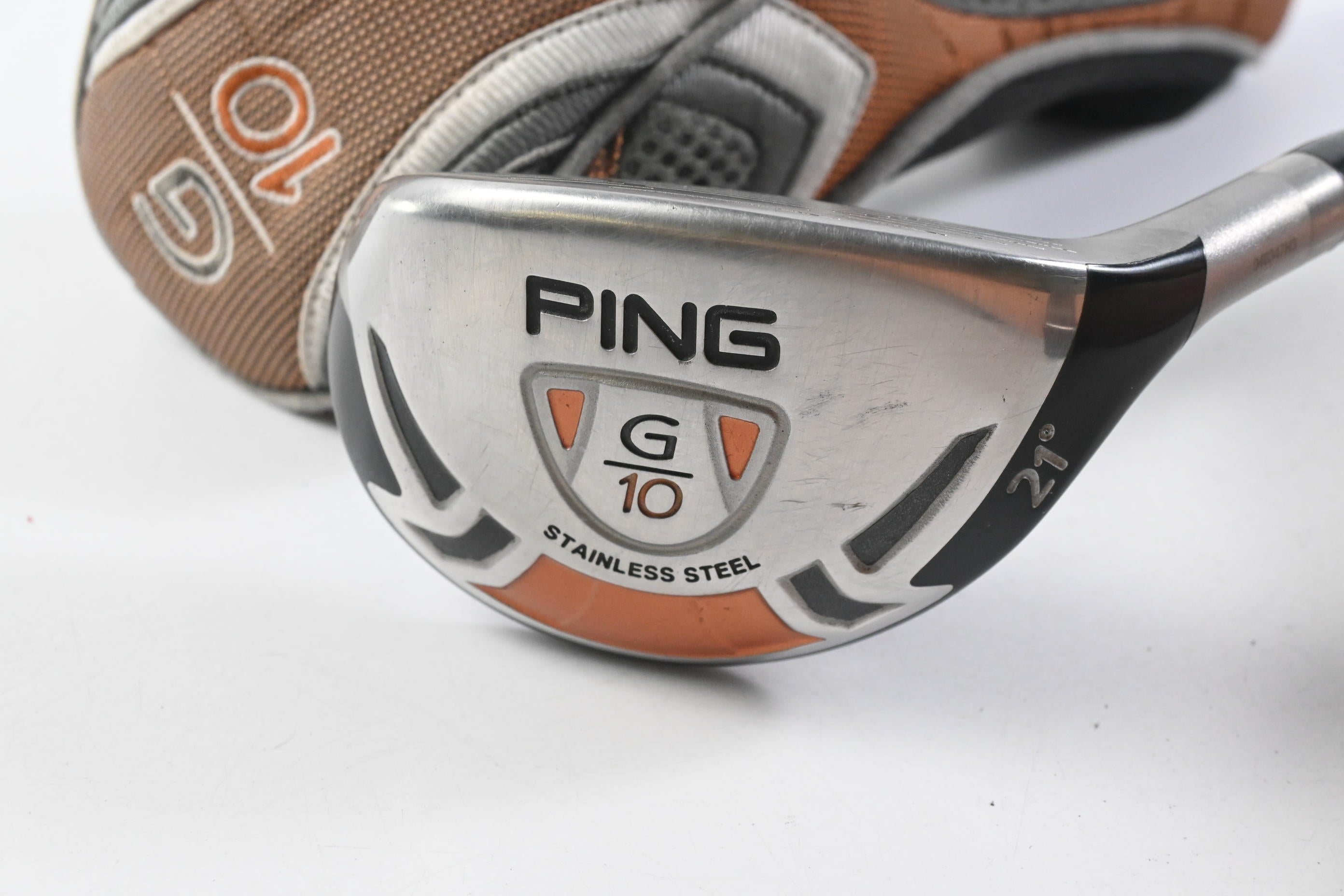 Ping G10 #3 Hybrid / 21 Degree / Stiff Flex Javln FX 80 Shaft
